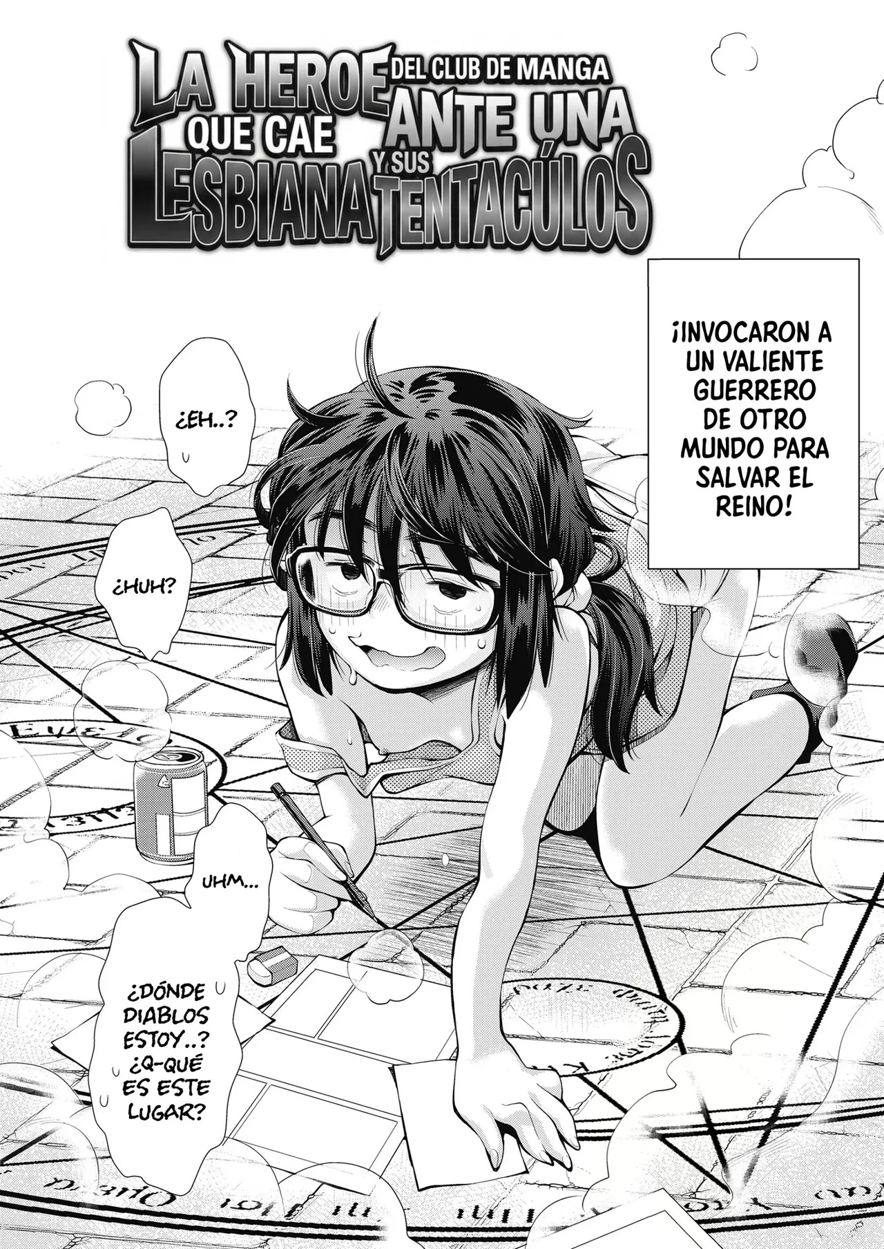 La héroe del Club de manga que cae ante una lesbiana y sus tentáculos page 2 full
