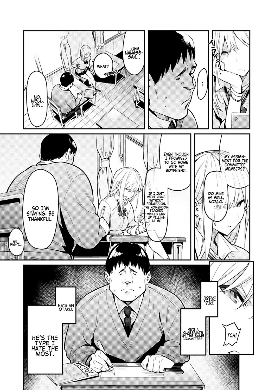 Bijyo to Yajyuu 3rd ~Gyaru to Kimoota~ | The Beauty and The Beast ~The Gyaru and The Disgusting Otaku 1-4 page 4 full