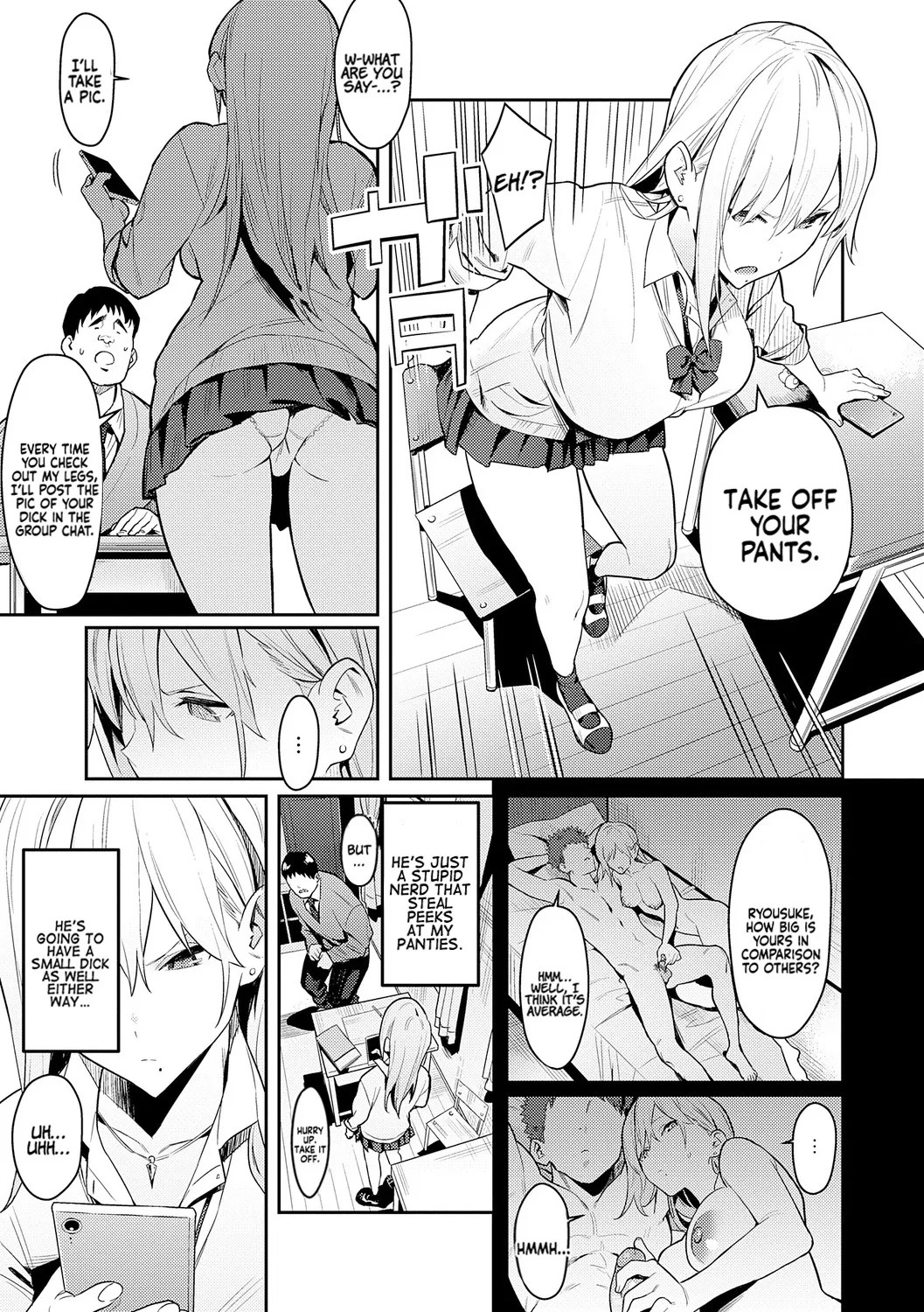 Bijyo to Yajyuu 3rd ~Gyaru to Kimoota~ | The Beauty and The Beast ~The Gyaru and The Disgusting Otaku 1-4 page 6 full
