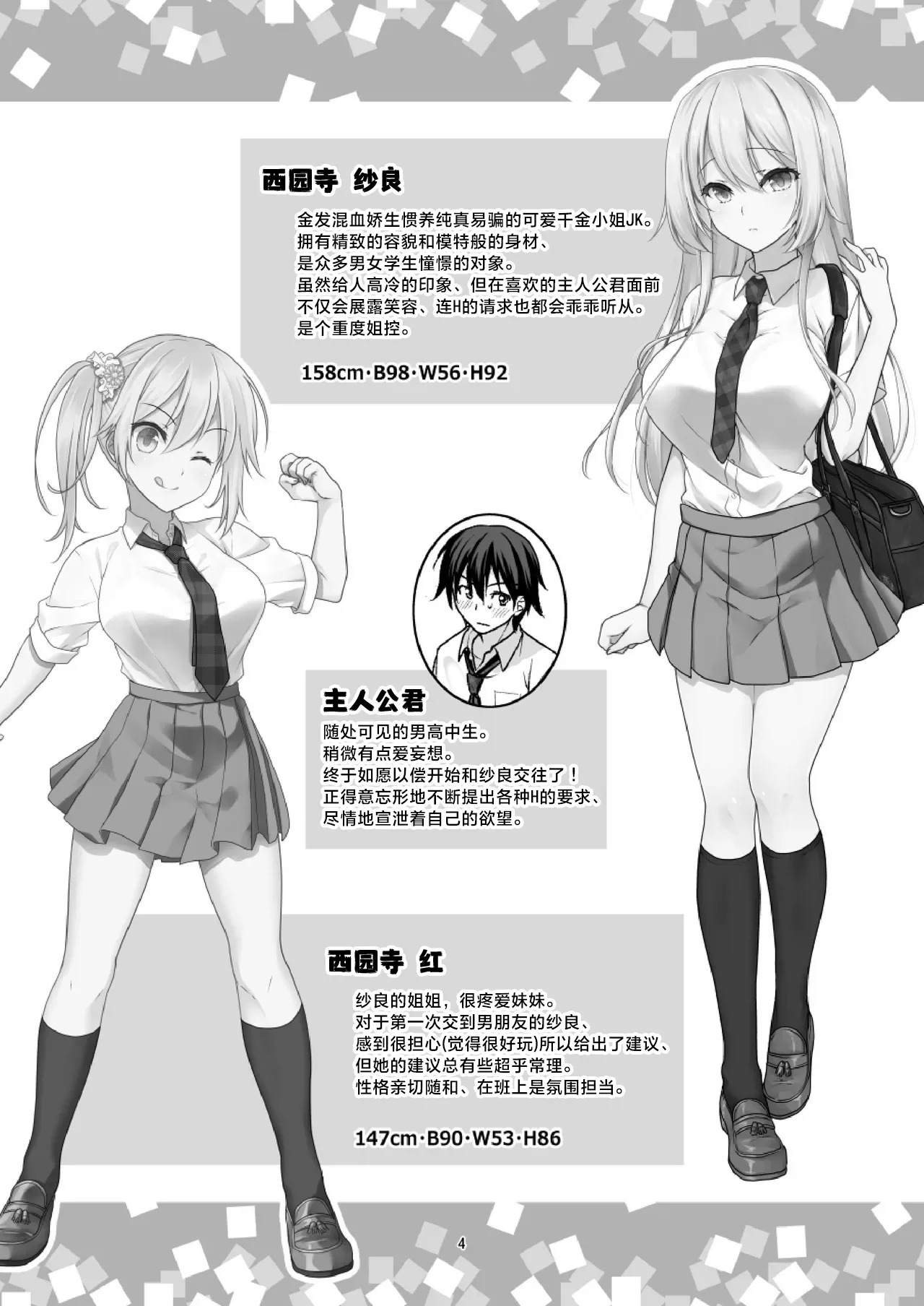 Ideal Girlfriend 3 ~Cute and Easy Lady Sara's Officially Approved Sister Service H~ page 4 full