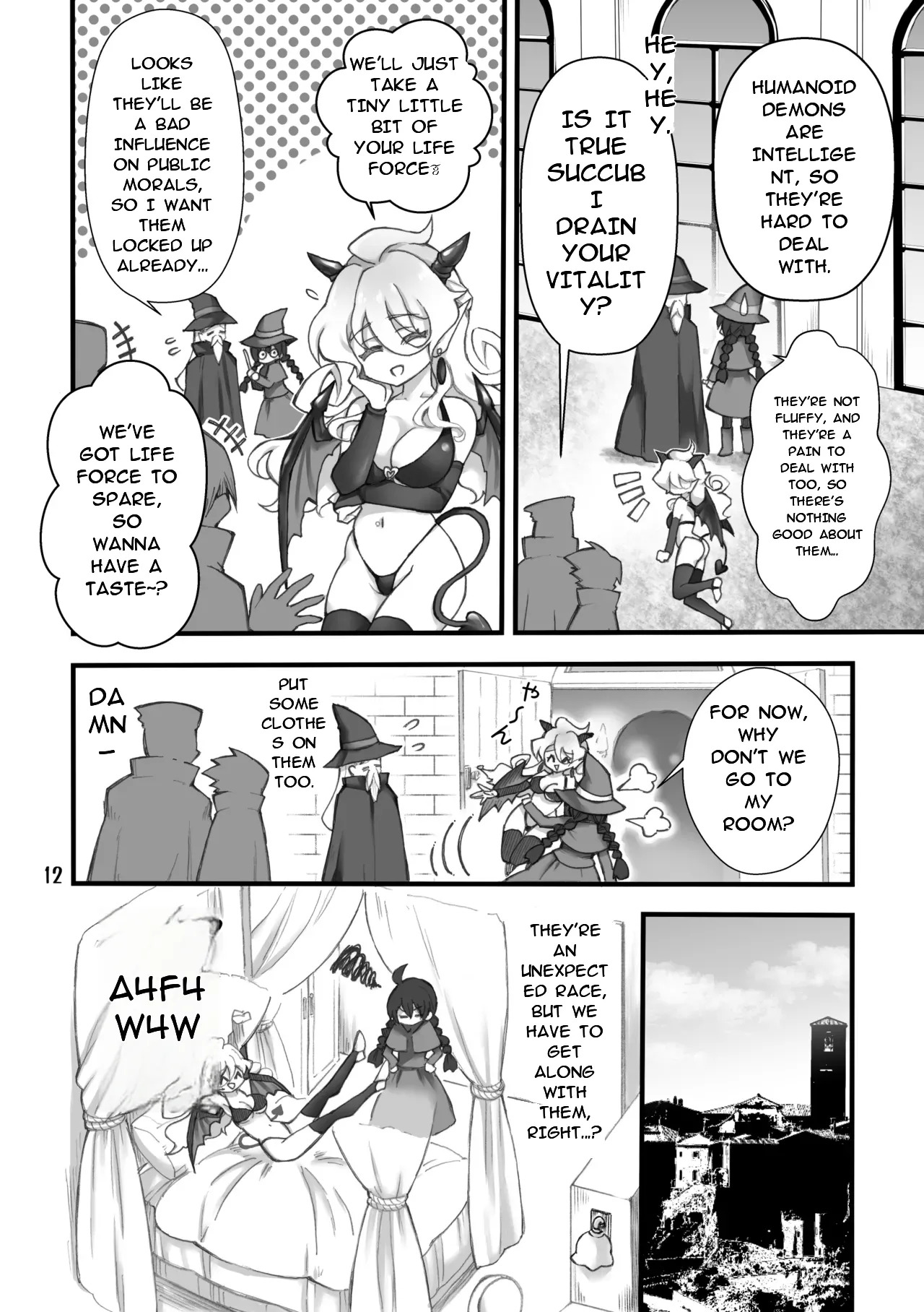 The summoned creature was a hermaphrodite succubus. I page 10 full