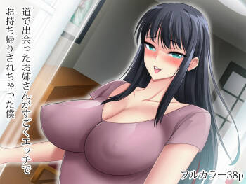 道で出会ったお姉さんがすごくエッチでお持ち帰りされちゃった僕 cover