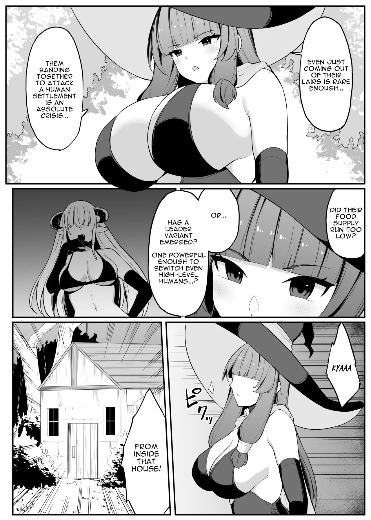 Saikyou Witch ga Succubus ni Miryou Sarete Haiboku Suru Hanashi | How the Strongest Witch Was Charmed and Defeated by a Succubus page 6 full