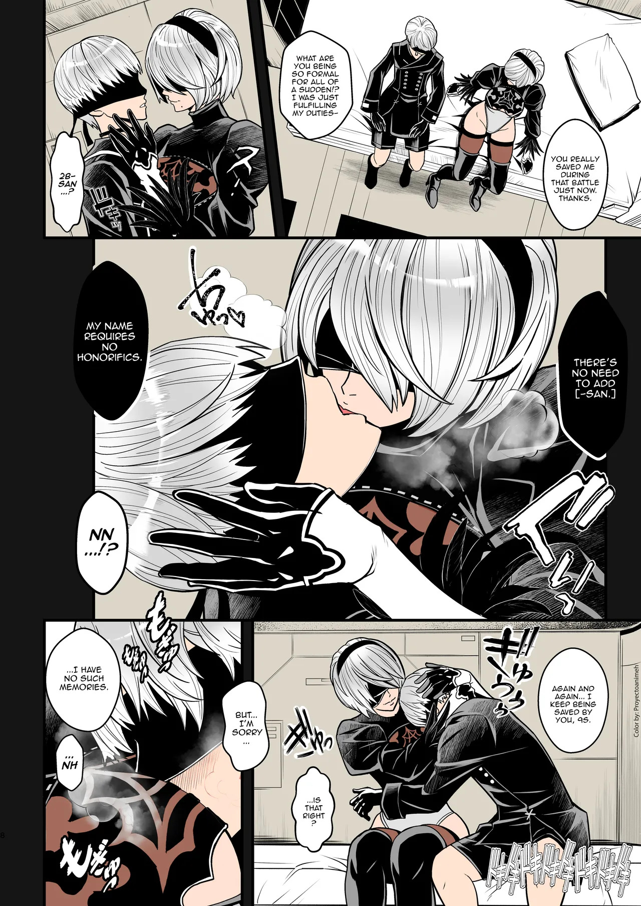 Onna Senshinokyuusoku Female Warrior Rest   Colorized page 8 full