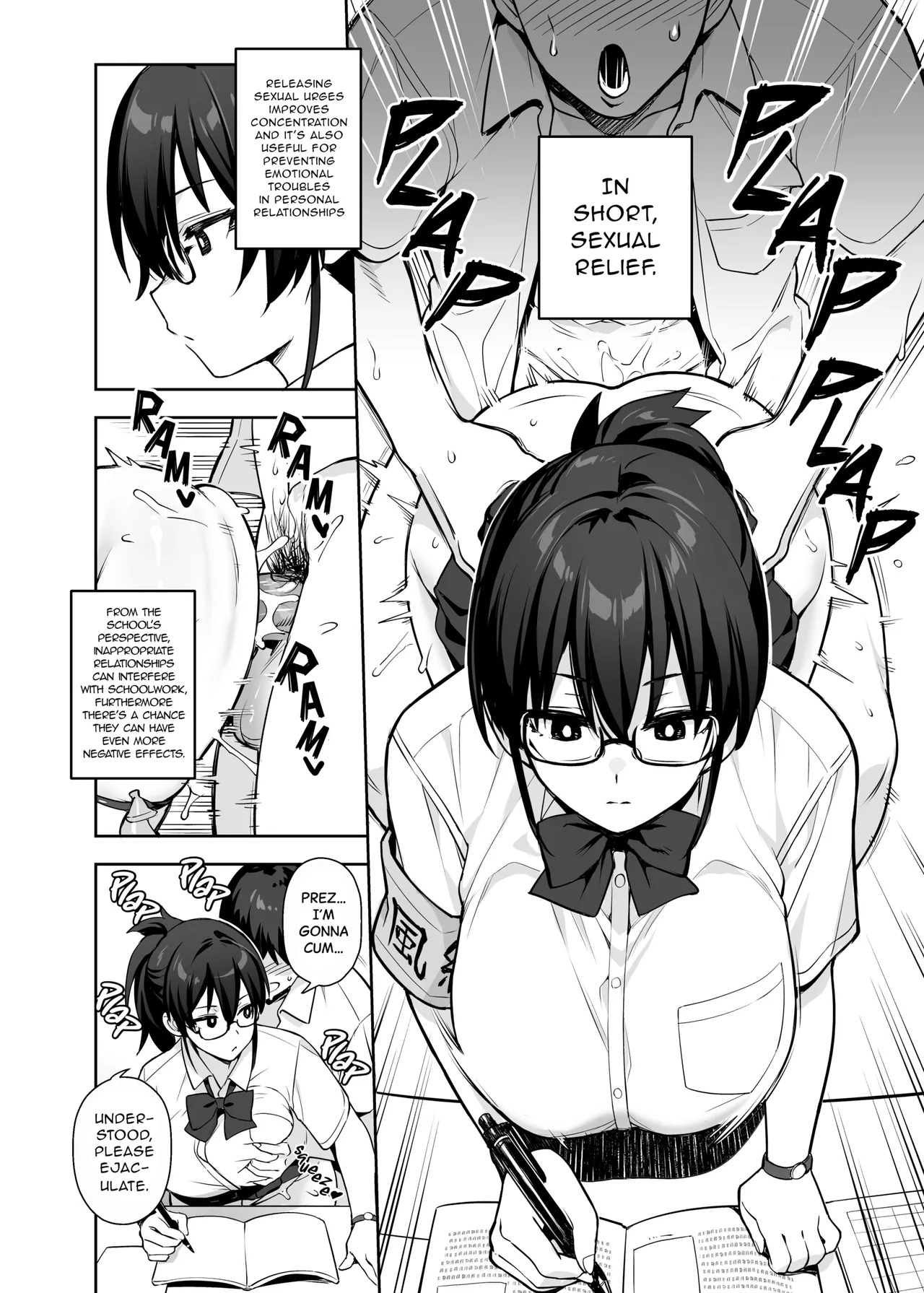 Shin Seito Kaichō no Mune ga Deka Sugiru 3 | The New Disciplinary Committee President's Tits Are Too Big 3 page 8 full
