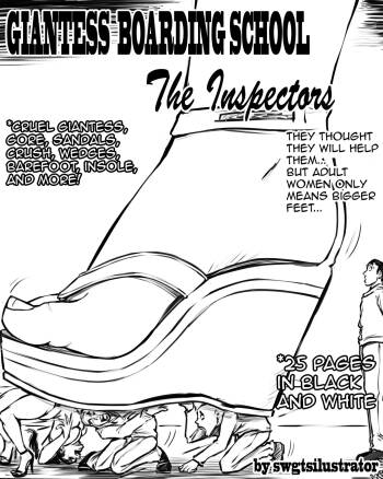 Giantess Boarding School 3 - The Inspectors cover