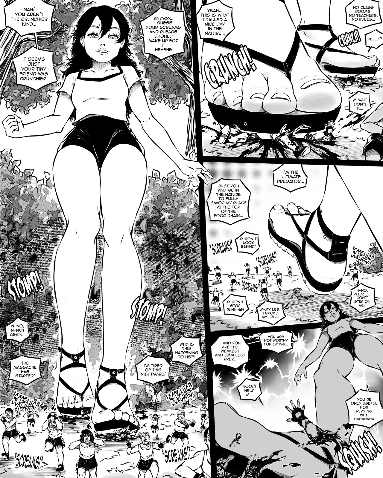 Giantess Boarding School 7 - The Tiny Village page 3 full