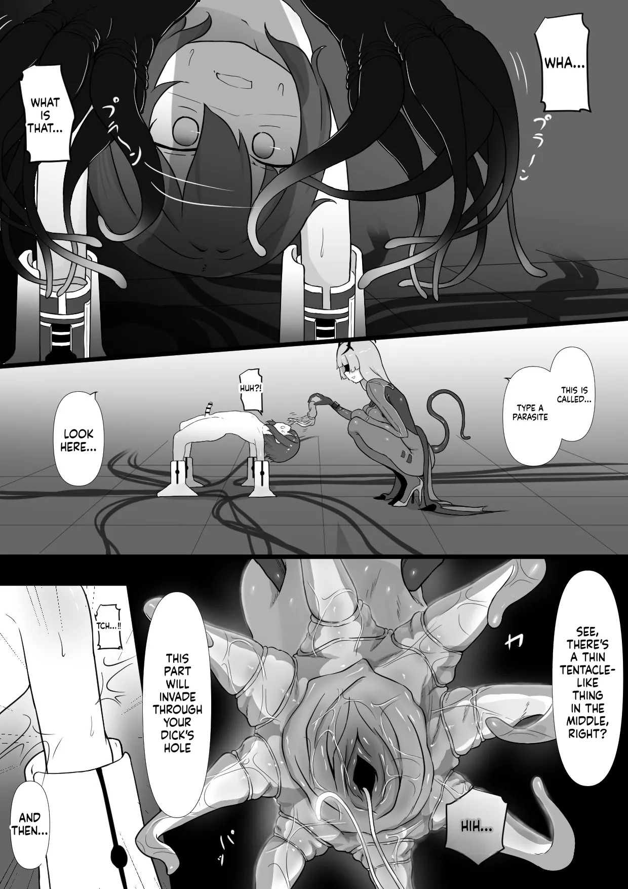 Chikyuugai Seimeitai  ni Kiseitai o Ochinchin ni Uetsukerareru Ohanashi page 8 full