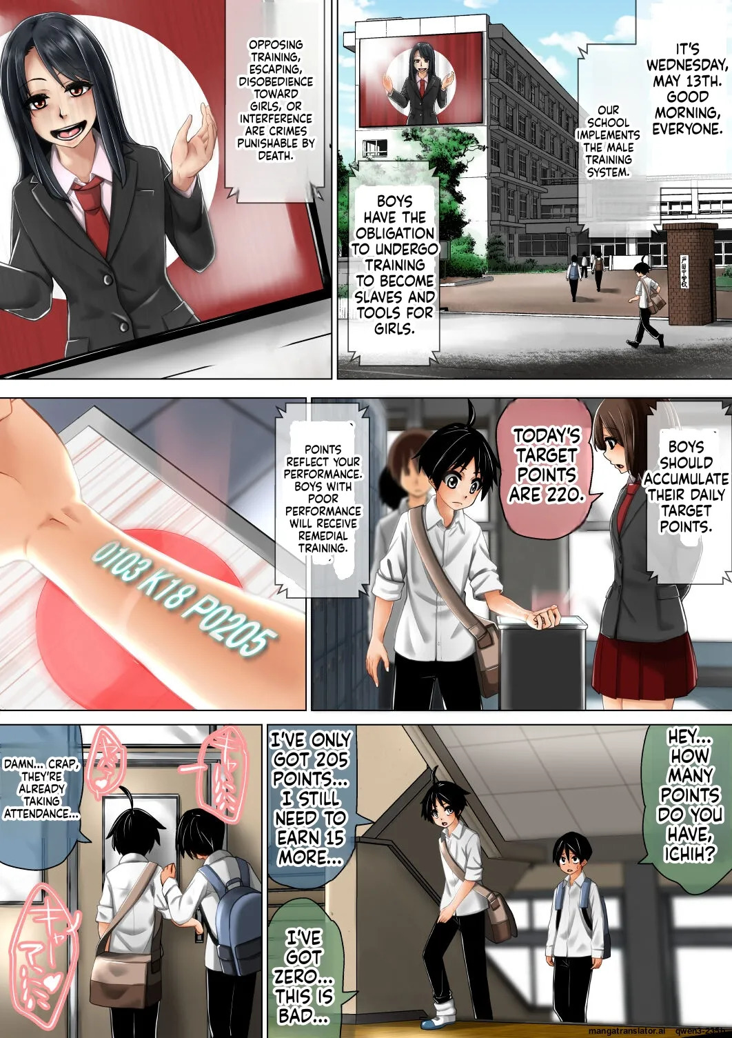 Mirashichi Tokuni Girls Train Boys! The Boys' Training School | Joshi ga Danshi o Choukyou suru! Danshi Choukyou Gakkou page 2 full