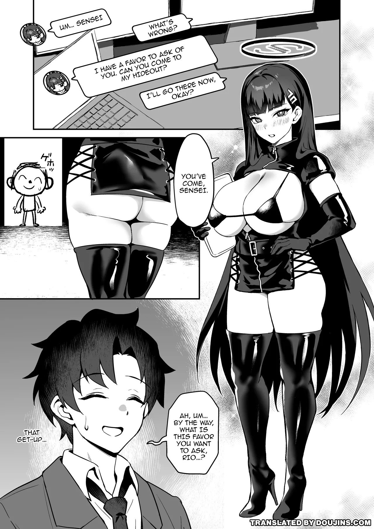 Sensei Onegai Watashi o Basshite Kudasai. - Sweet Discipline page 4 full