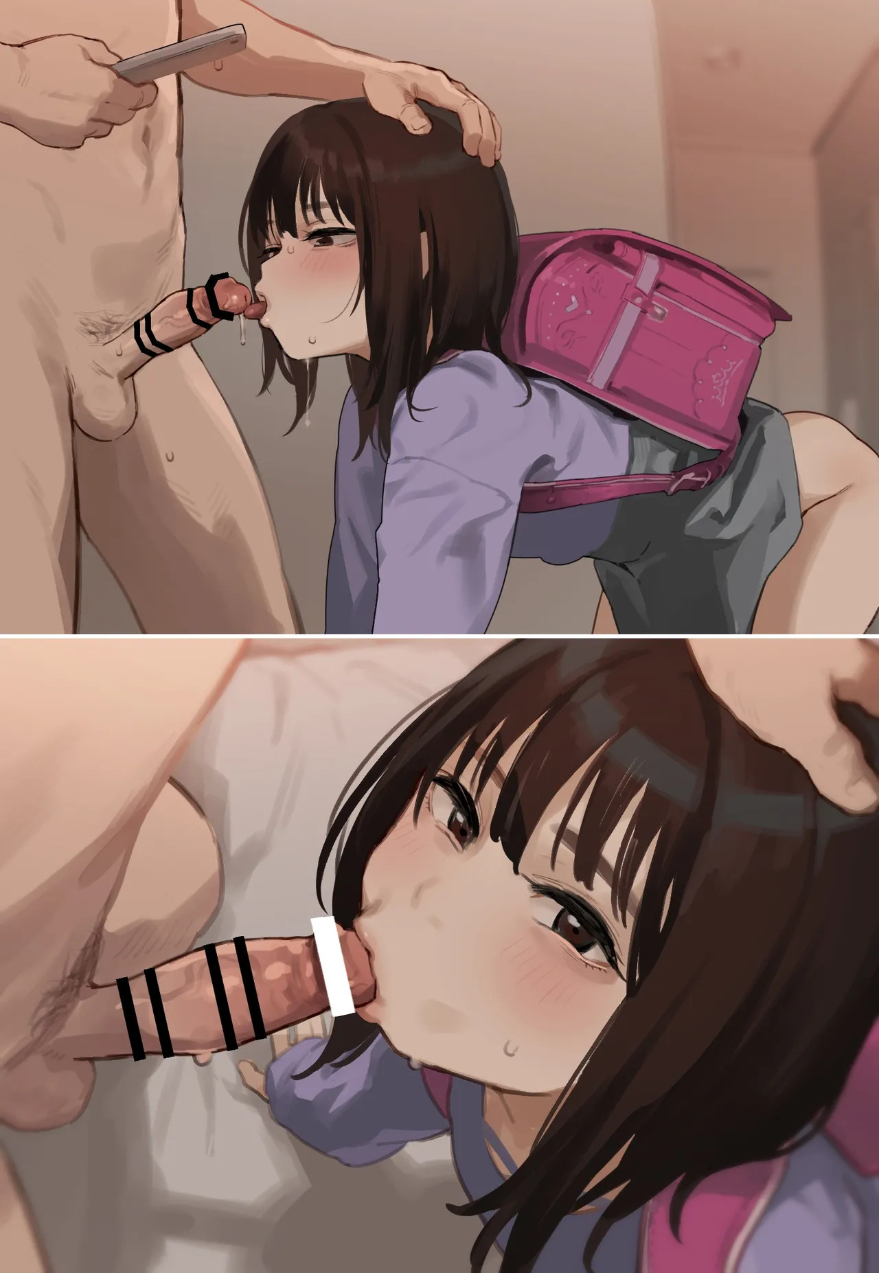 A certain schoolgirl's POV sex illustration page 9 full