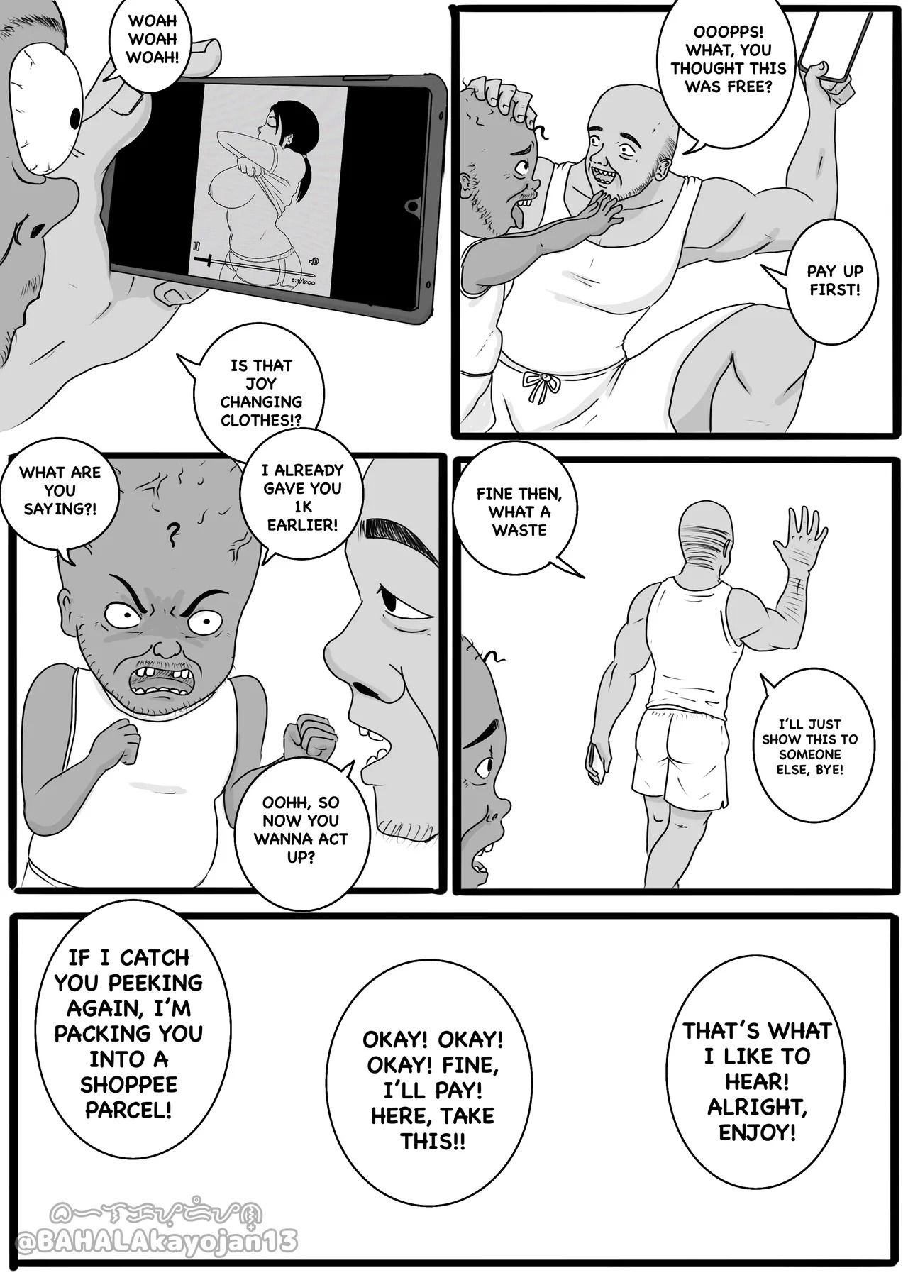DON’T WORRY! I’LL TAKE CARE OF YOUR WIFE! Chapter 6 page 8 full