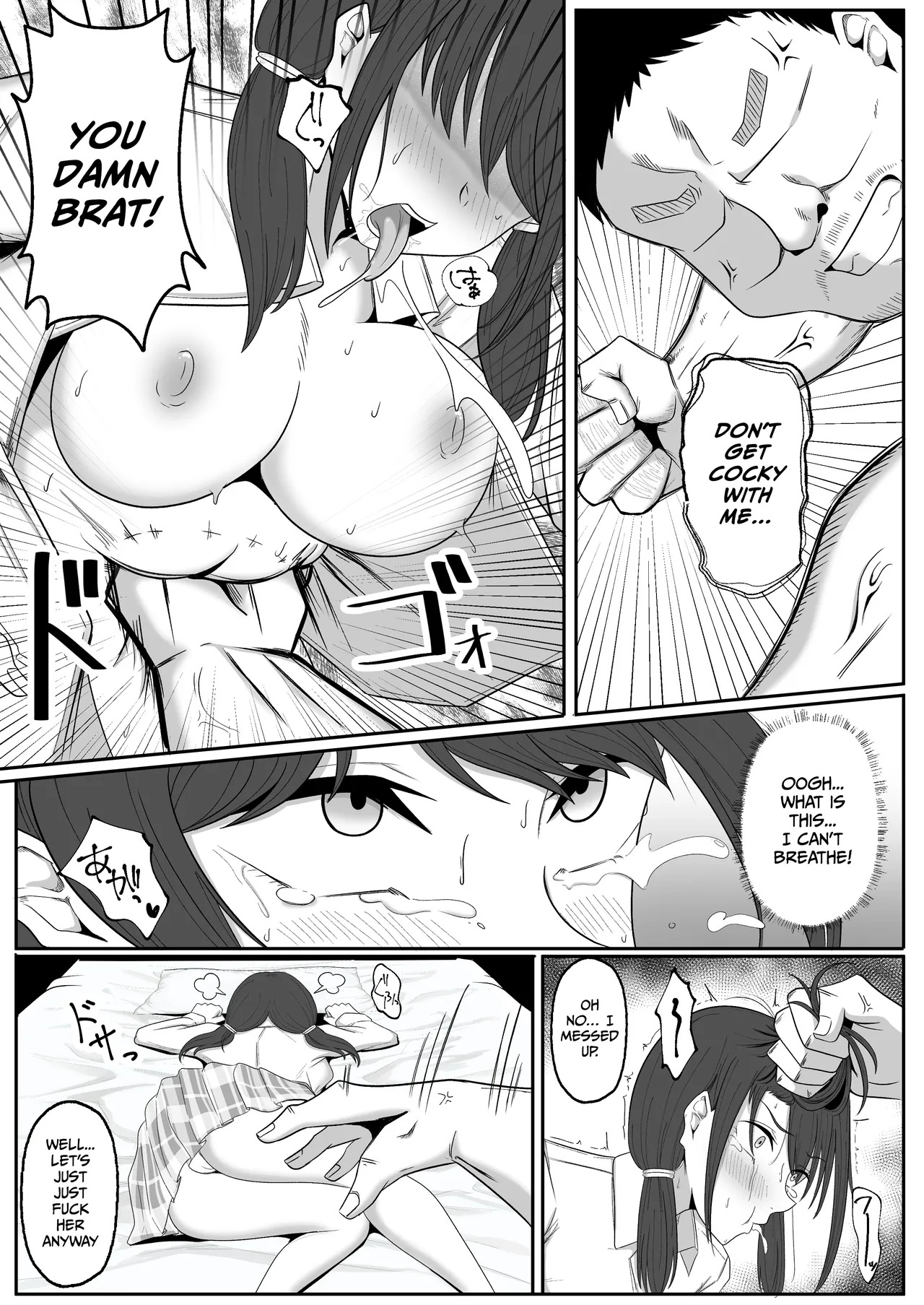 Busty Influencer Loses to a Middle aged man page 9 full