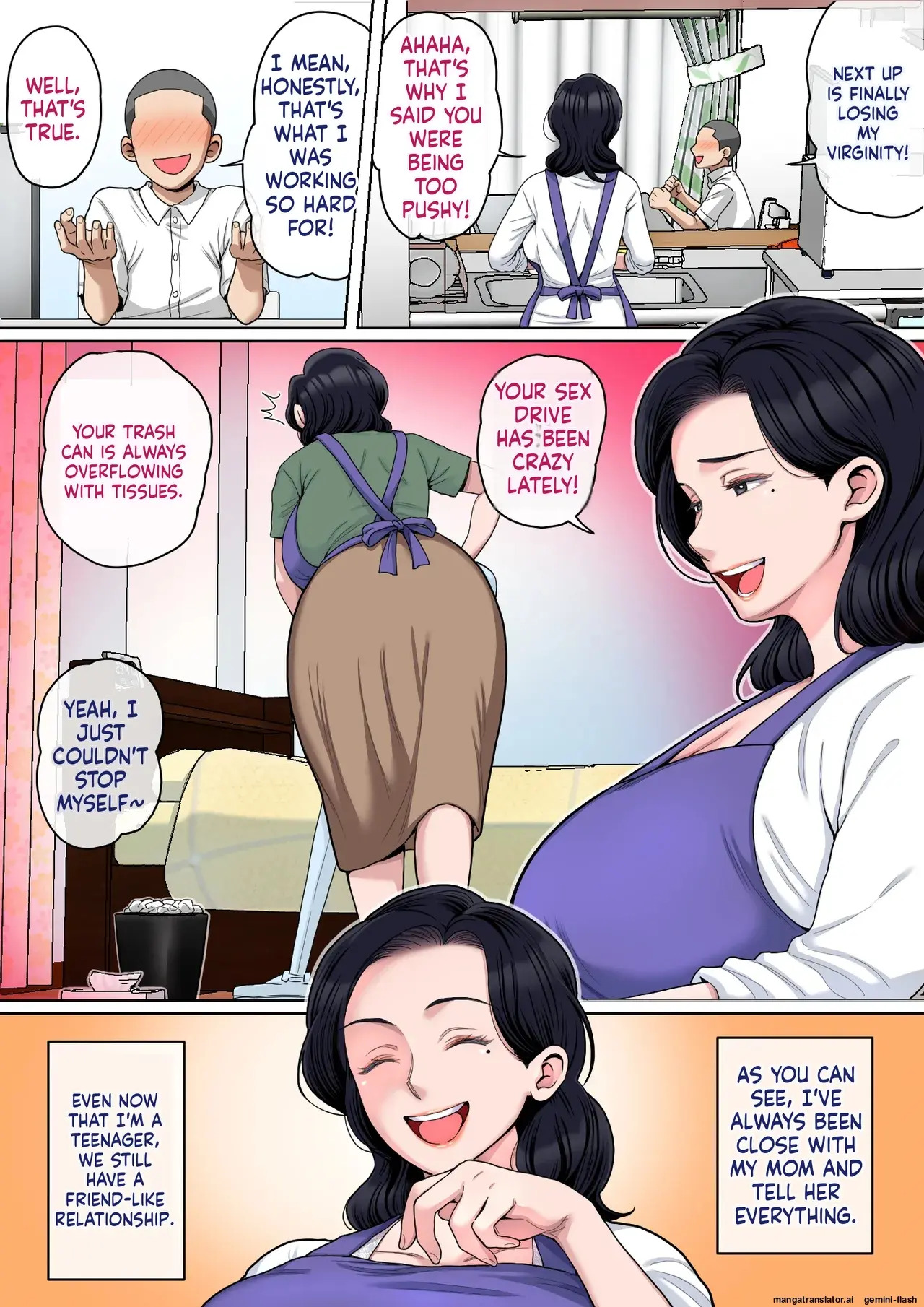 Practice H with your mom! | English | Full Color page 3 full