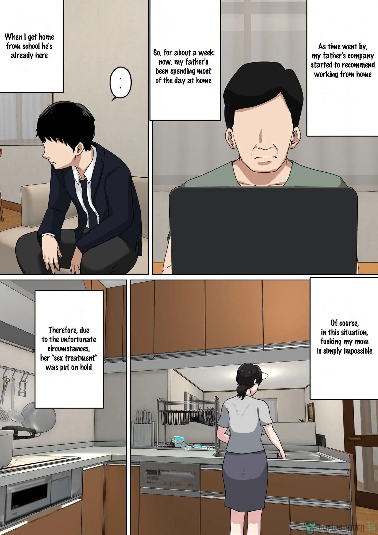Mainichi Okaa-san de Seiyoku Shori! 3 | English | Full Color page 10 full