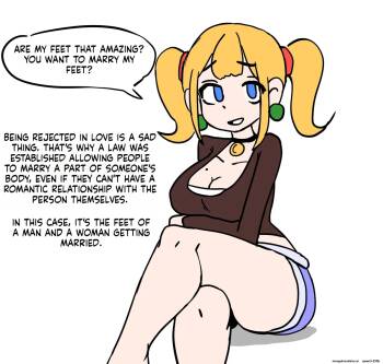 Marrying the feet of the girl I like cover