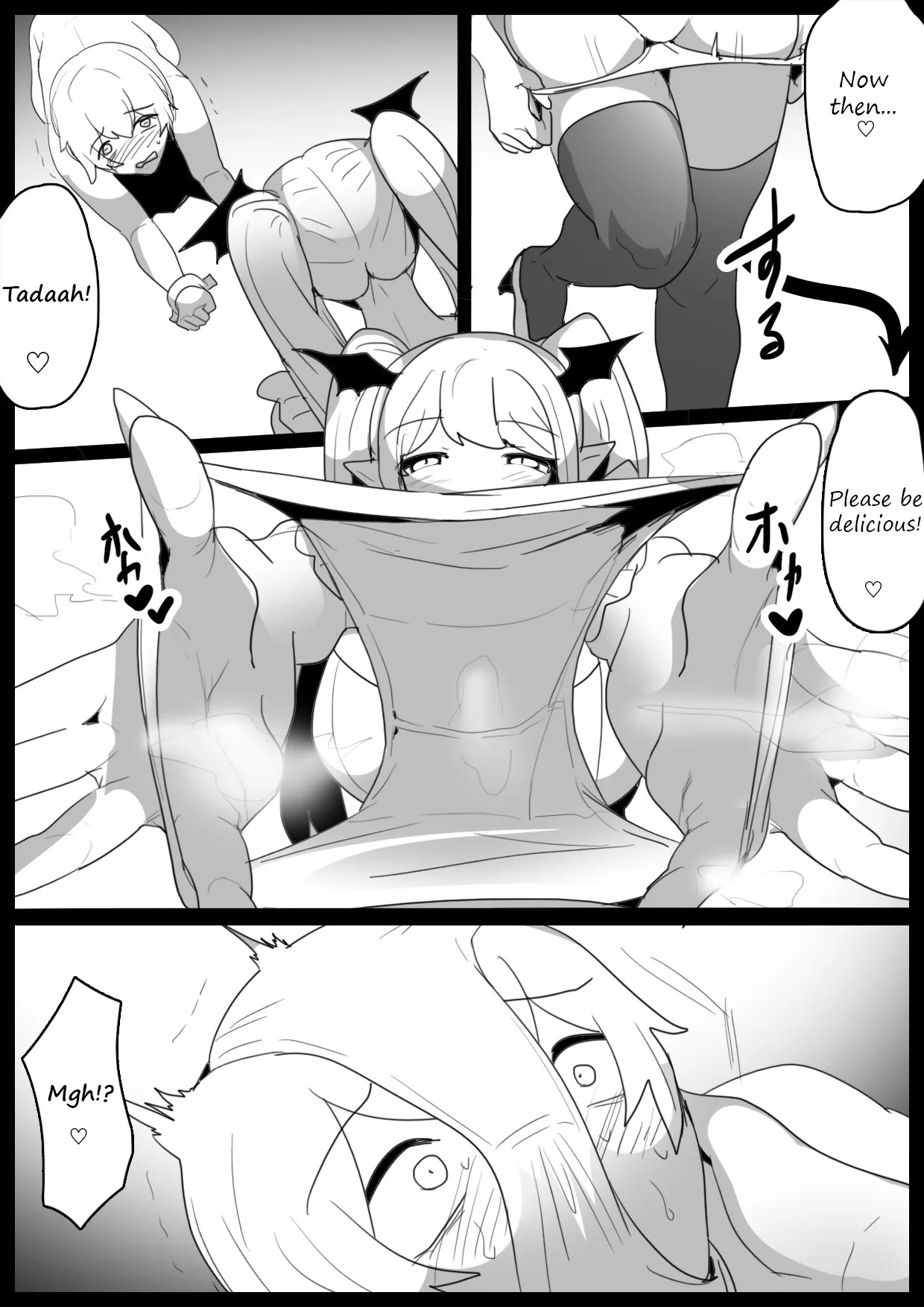 A story about a law being passed, where anyone who harms a woman gets sent to a Succubus farm! page 8 full