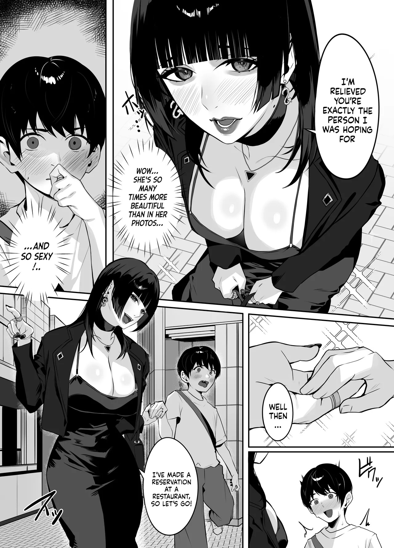 Macchingu Shita Toshiue Oneesan ni Oshioki Sareru Hanashi | The Story of Being Punished by the Older Woman I Matched With page 3 full