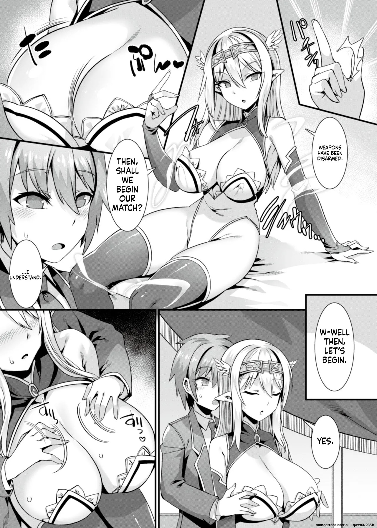 Kukkoro Himekishi no Kairaku Ahe-ochi Amaama Choukyou ~ Otoko ga Umarenai Isekai e Shoukan Sareta Ore ga Heroine o Ategawarete Kozukuri Ecchi 2 ~ page 10 full