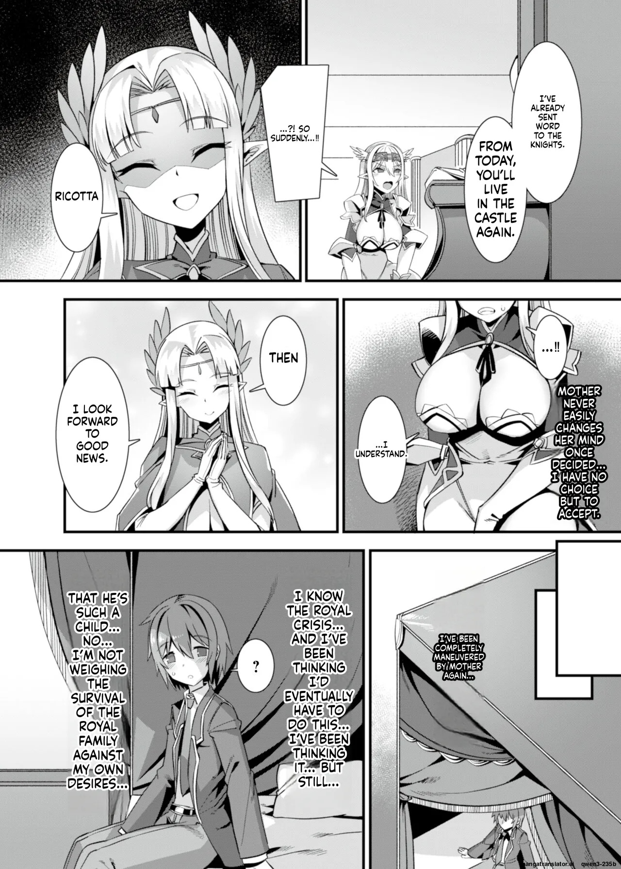 Kukkoro Himekishi no Kairaku Ahe-ochi Amaama Choukyou ~ Otoko ga Umarenai Isekai e Shoukan Sareta Ore ga Heroine o Ategawarete Kozukuri Ecchi 2 ~ page 7 full