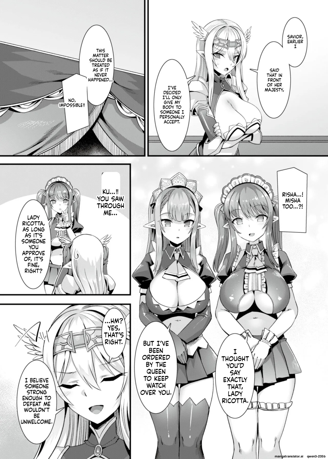 Kukkoro Himekishi no Kairaku Ahe-ochi Amaama Choukyou ~ Otoko ga Umarenai Isekai e Shoukan Sareta Ore ga Heroine o Ategawarete Kozukuri Ecchi 2 ~ page 8 full
