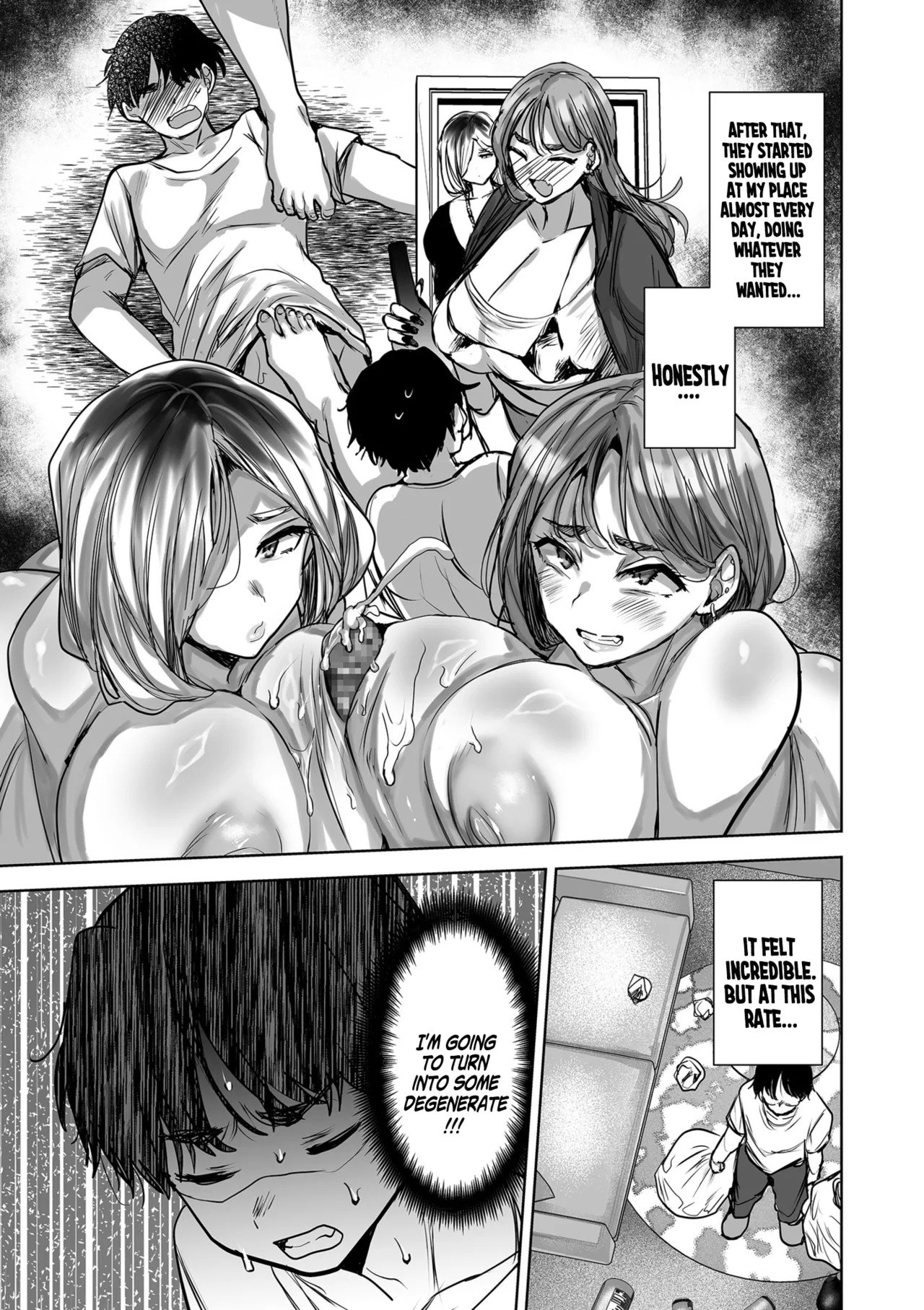 I'm being drained dry by two terrifying delinquent guys page 9 full