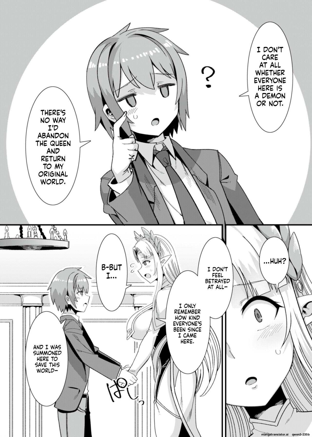Oujo to Himekishi o Party de Rouraku shite Yotsugi o Tsukutte Boukoku o Sukuu Tame ni Harem Ecchi ~Otoko ga Umarenai Isekai e Shoukan sareta Ore ga Heroine o Ategawarete Kozukuri Ecchi 5~ page 10 full