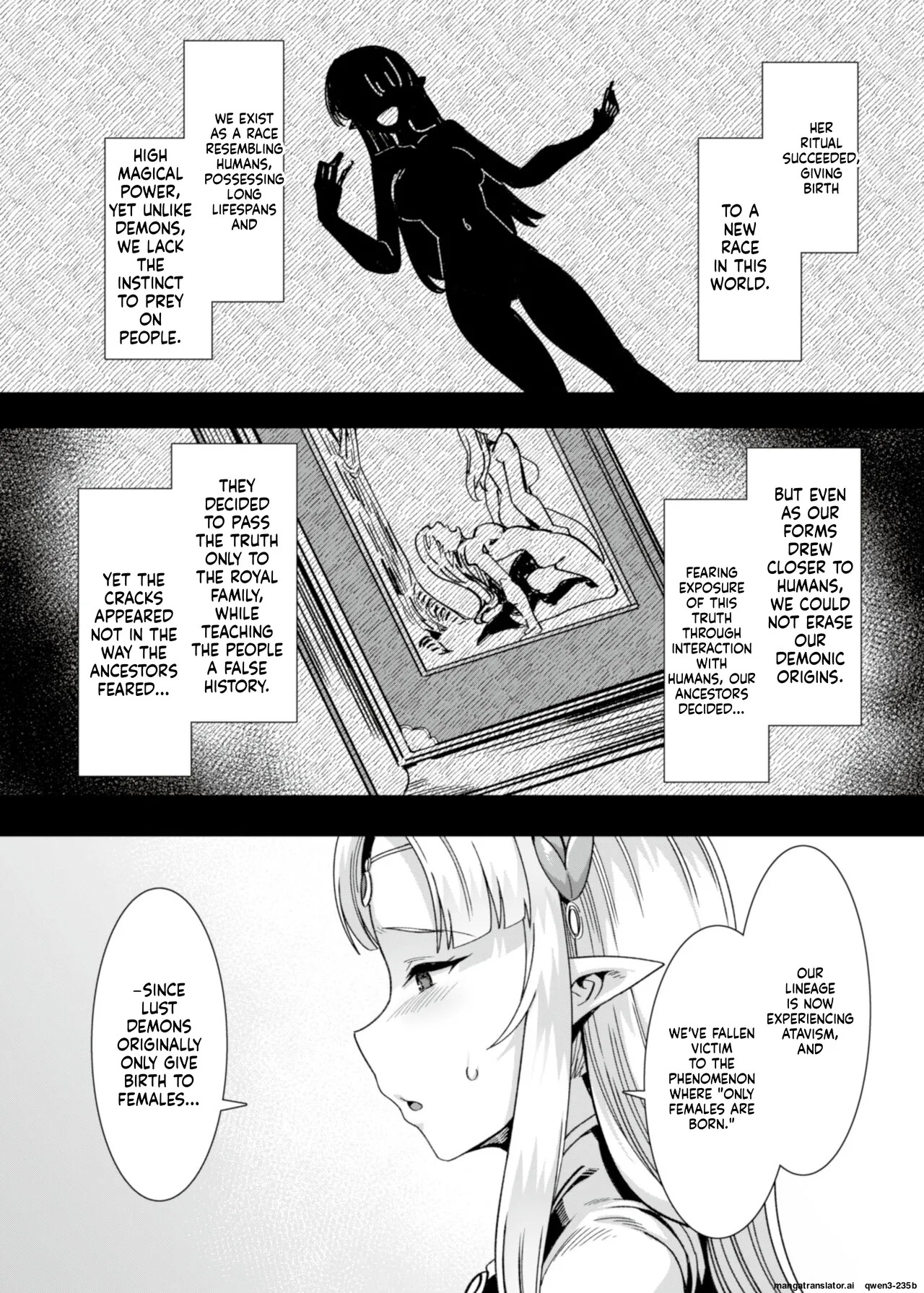 Oujo to Himekishi o Party de Rouraku shite Yotsugi o Tsukutte Boukoku o Sukuu Tame ni Harem Ecchi ~Otoko ga Umarenai Isekai e Shoukan sareta Ore ga Heroine o Ategawarete Kozukuri Ecchi 5~ page 6 full