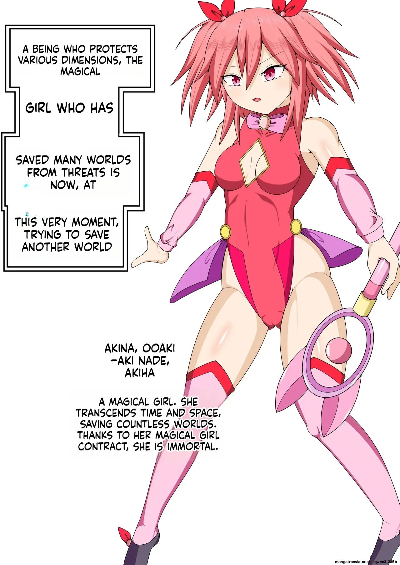 Sekai wo Sukutta Mahou Shoujo ga Ikuukan ni Torawarete Kuritorisu Mokei to Kuritorisu no Kankaku wo Tsunagarete Kuritorisu wo Kyokugen made Semerareru Hanashi page 2 full