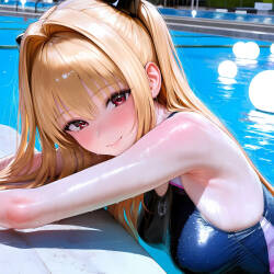 Yami x Yuuki Rito  - Pool