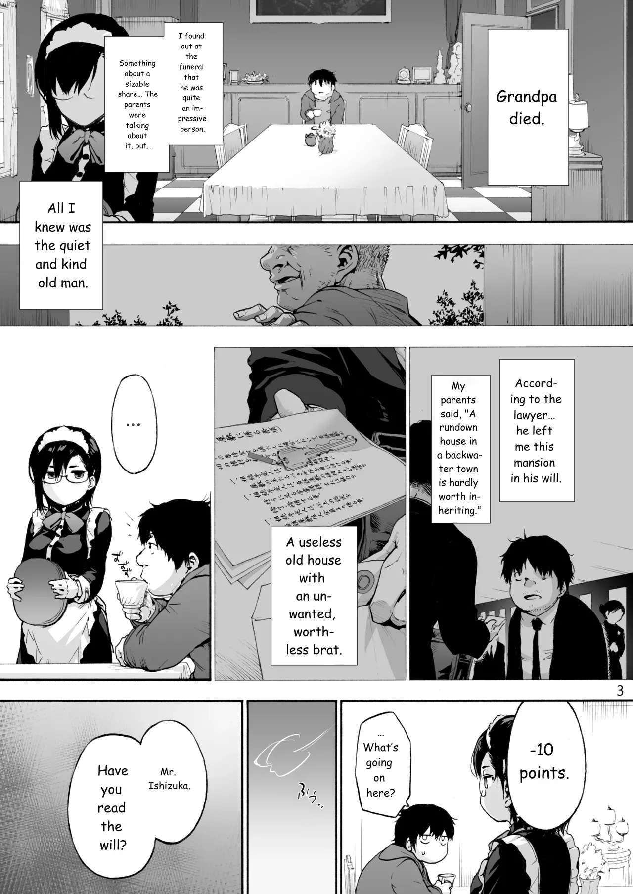 Sousou meikan Futanari Maidsan wa Seiyoku ga Tsuyoi page 5 full