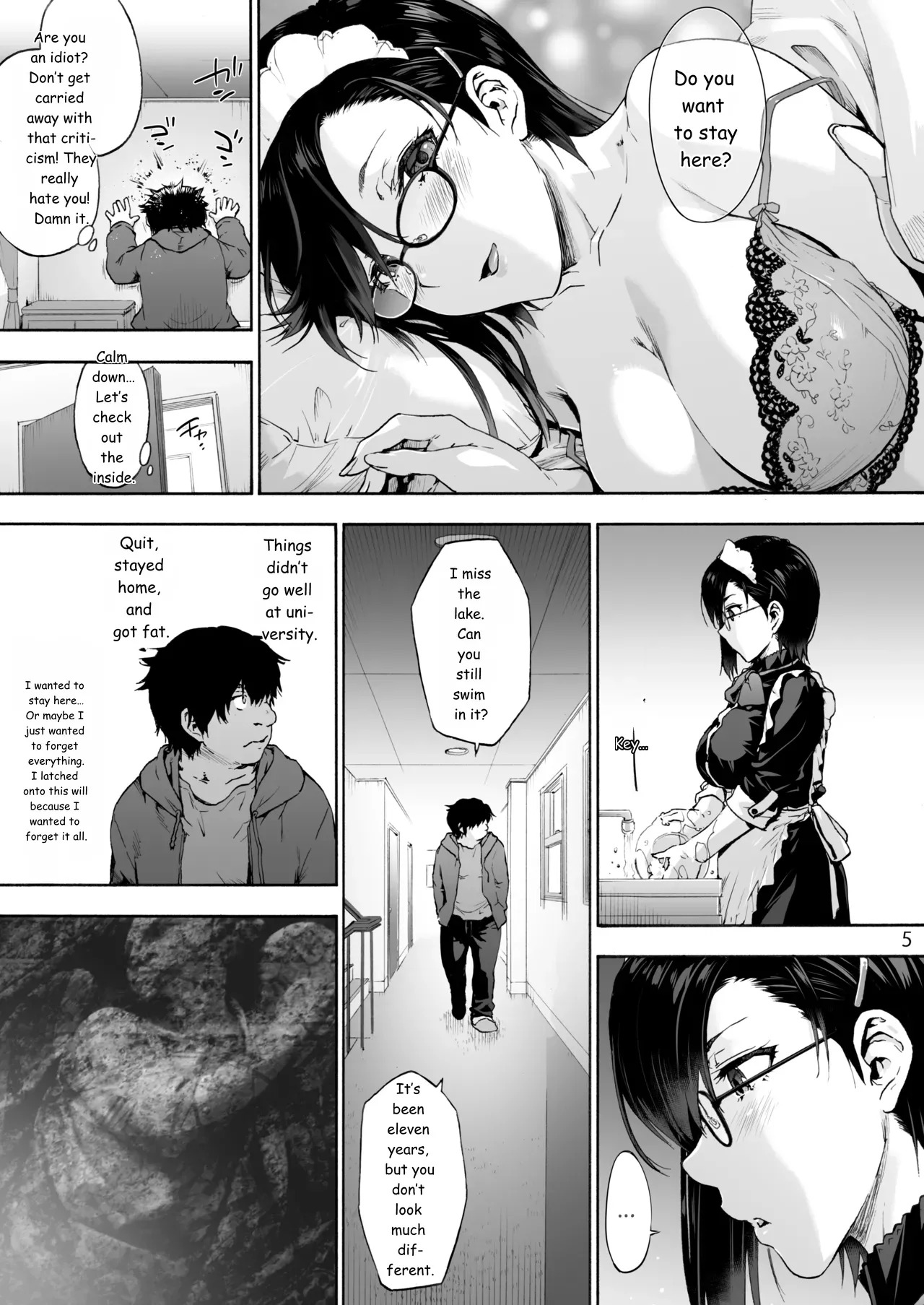 Sousou meikan Futanari Maidsan wa Seiyoku ga Tsuyoi page 7 full