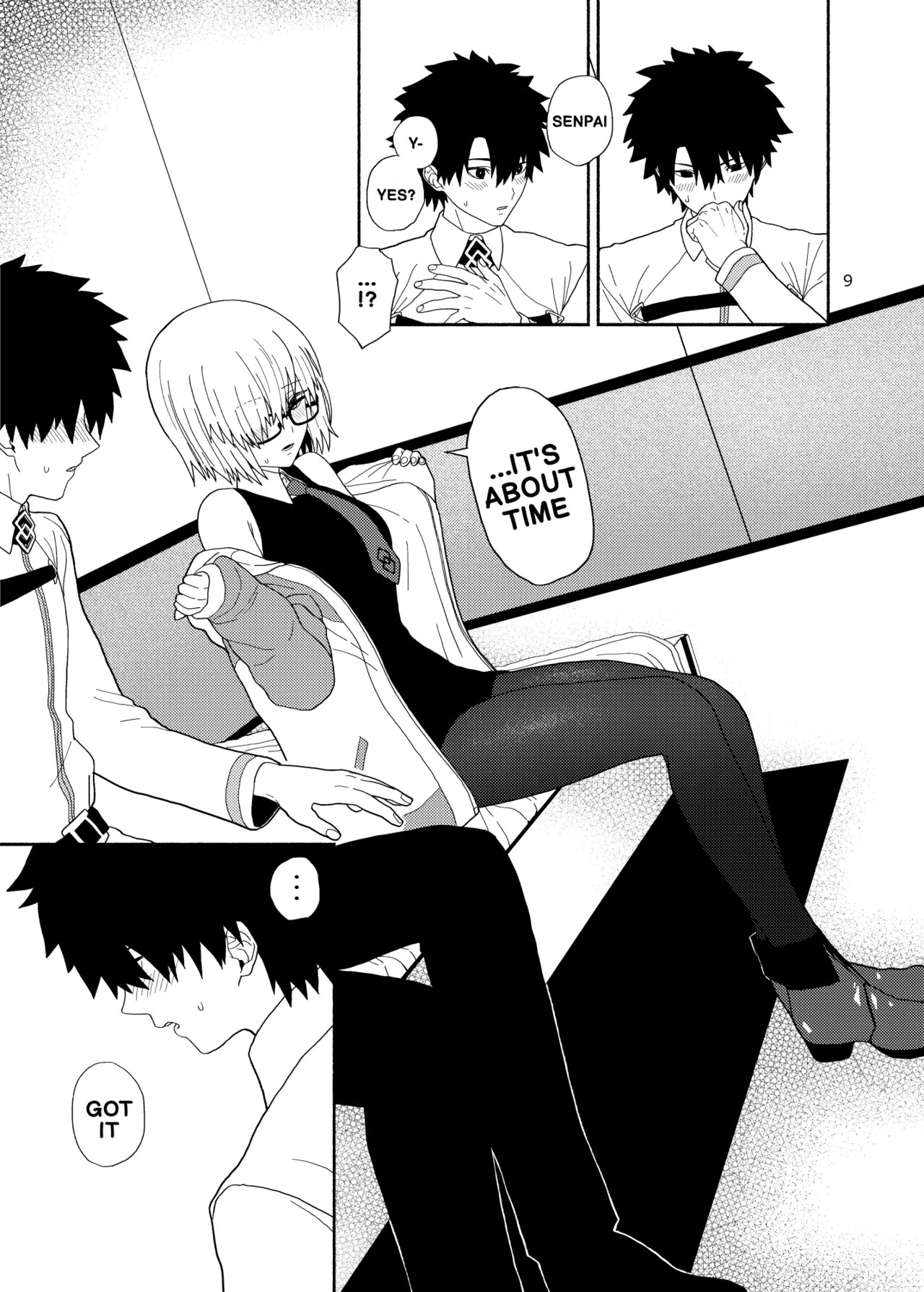 A story about Senpai and me page 9 full