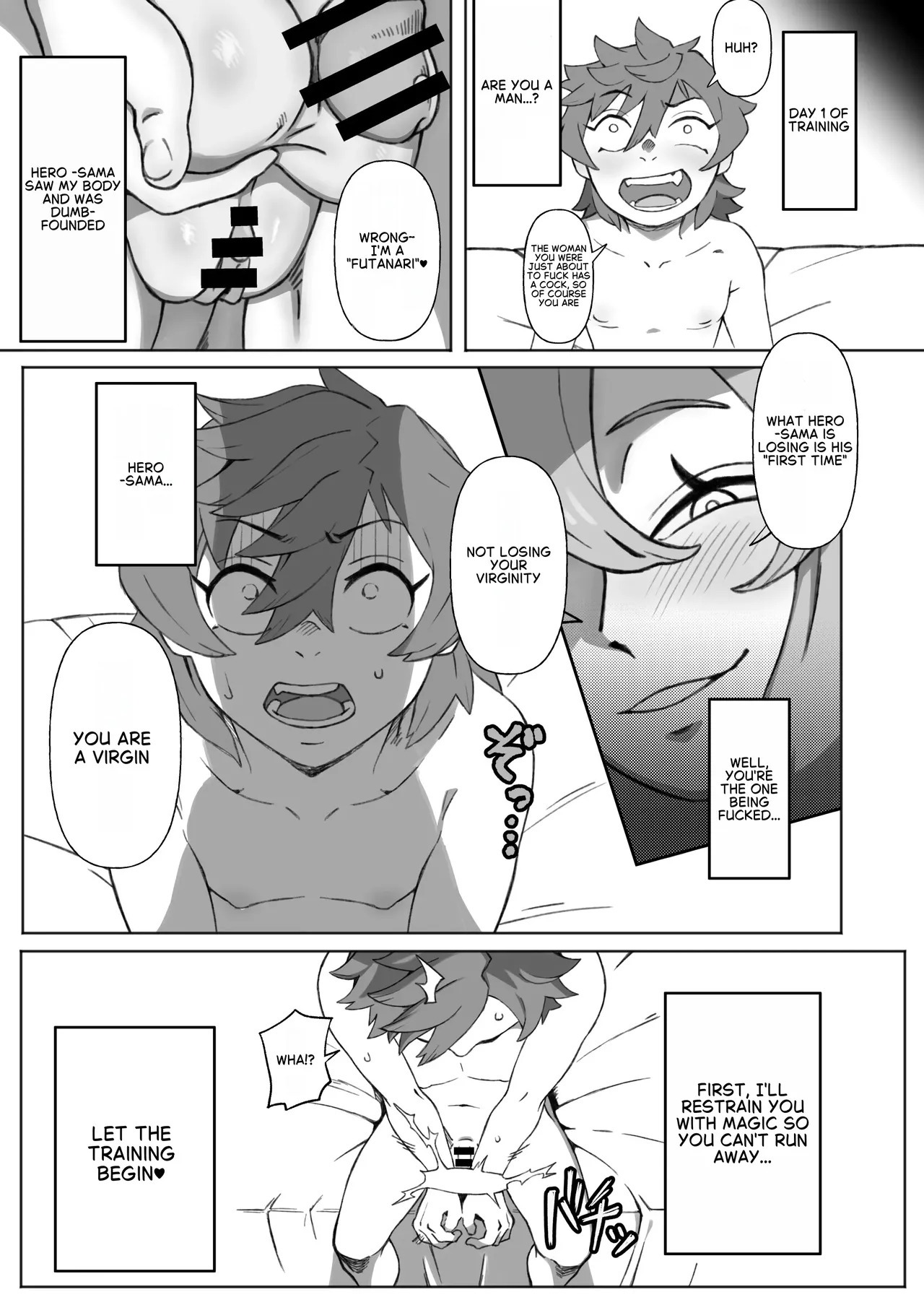 100-Day Diary: The Hero’s Training of Rookie Futanari Adventurer Kasumi-chan page 6 full