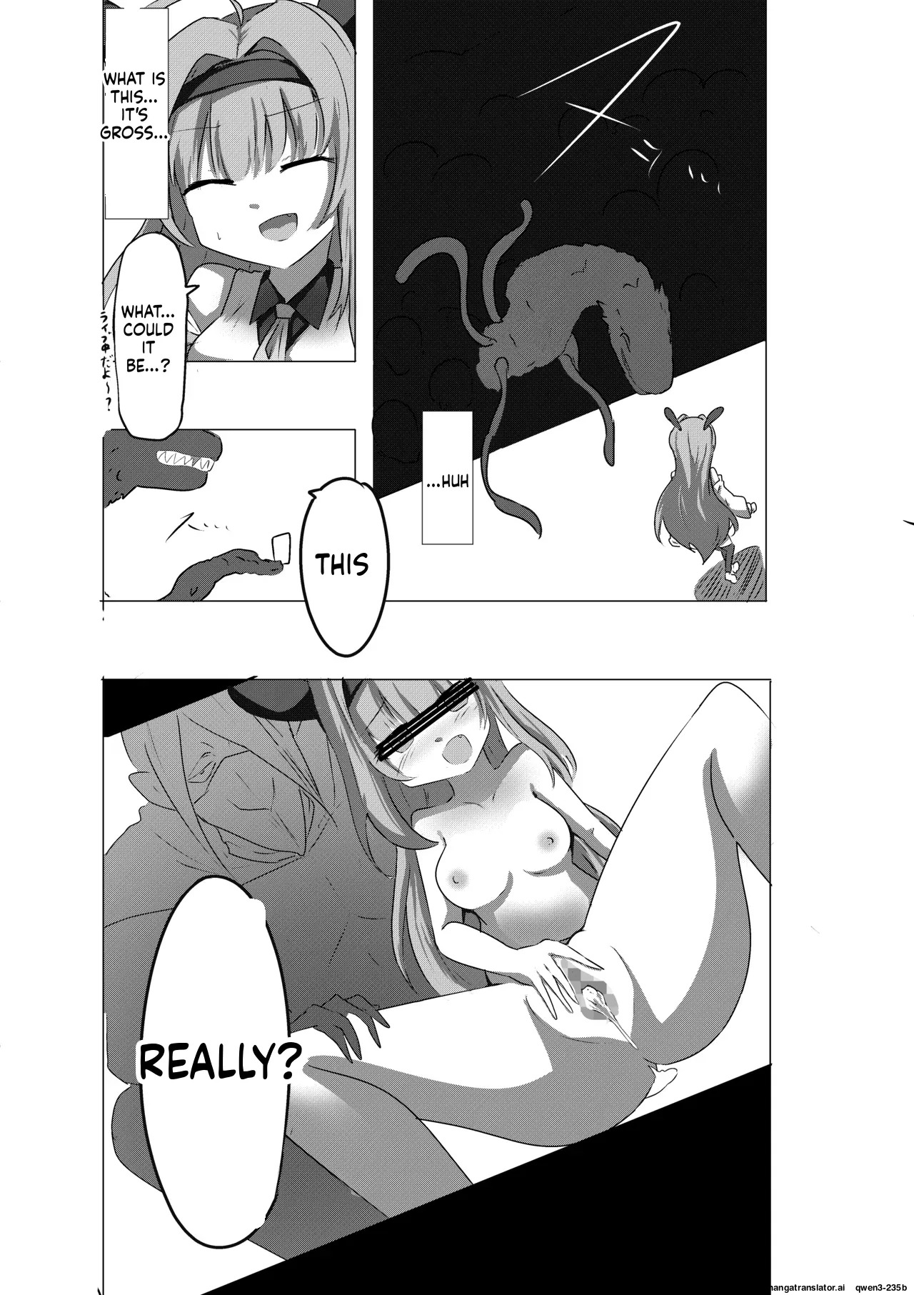 Eromenko Birth Top Idol Lishenna Shokushu Sanran page 4 full