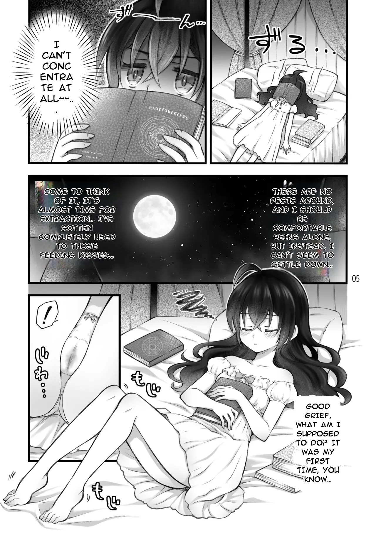 The summoned creature was a hermaphrodite succubus. II page 5 full