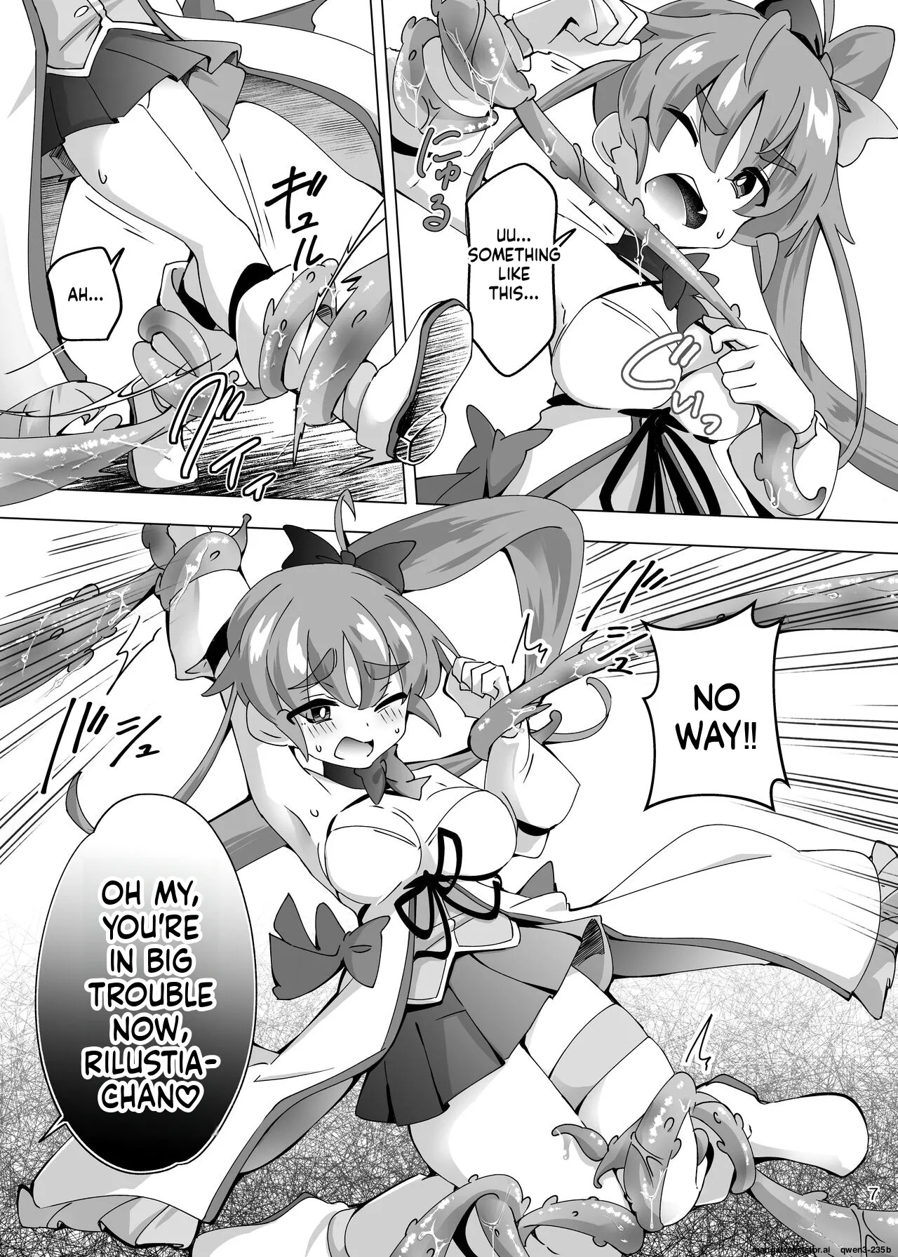 Mahou Touki Lyristia - Hameruda no Wana Shokushu Hen page 6 full