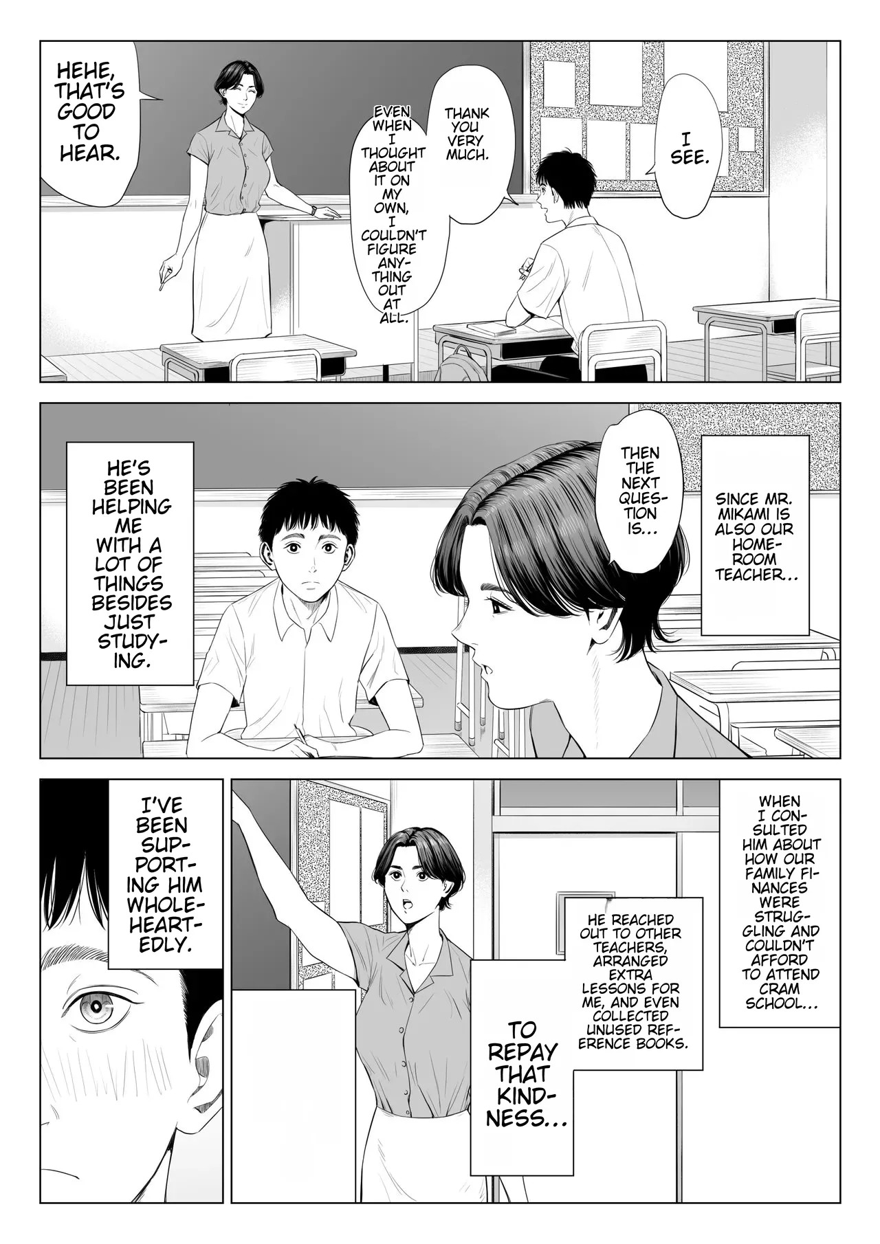 Mikami Sensei Ekohiiki Kyoushi no Hisanna Matsuro page 7 full