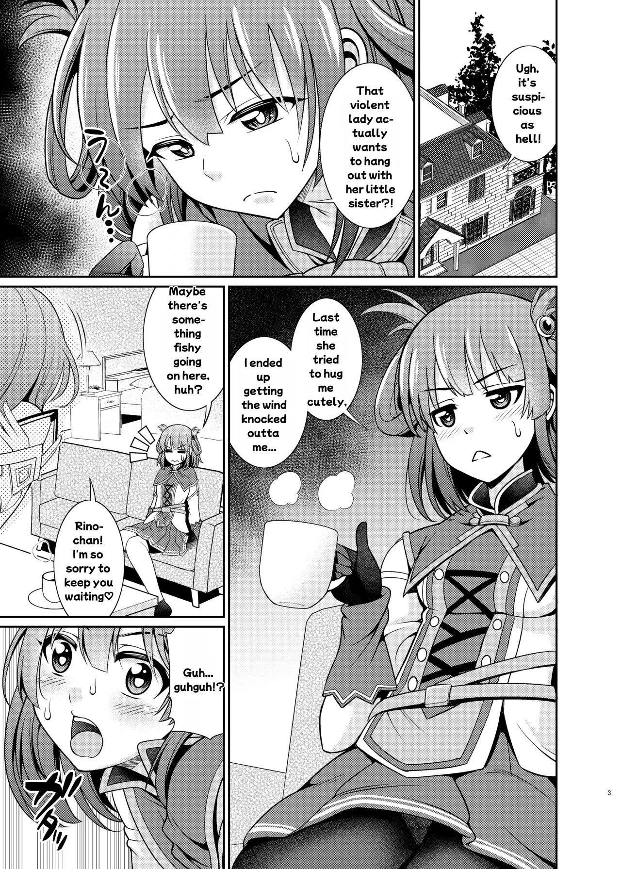 Kinyoku Seikatsu nante Kiwameru kara... Ochinchin ga Haechaun desu yo! | When you take a life of abstinence to the extreme... you end up growing a dick!! page 3 full