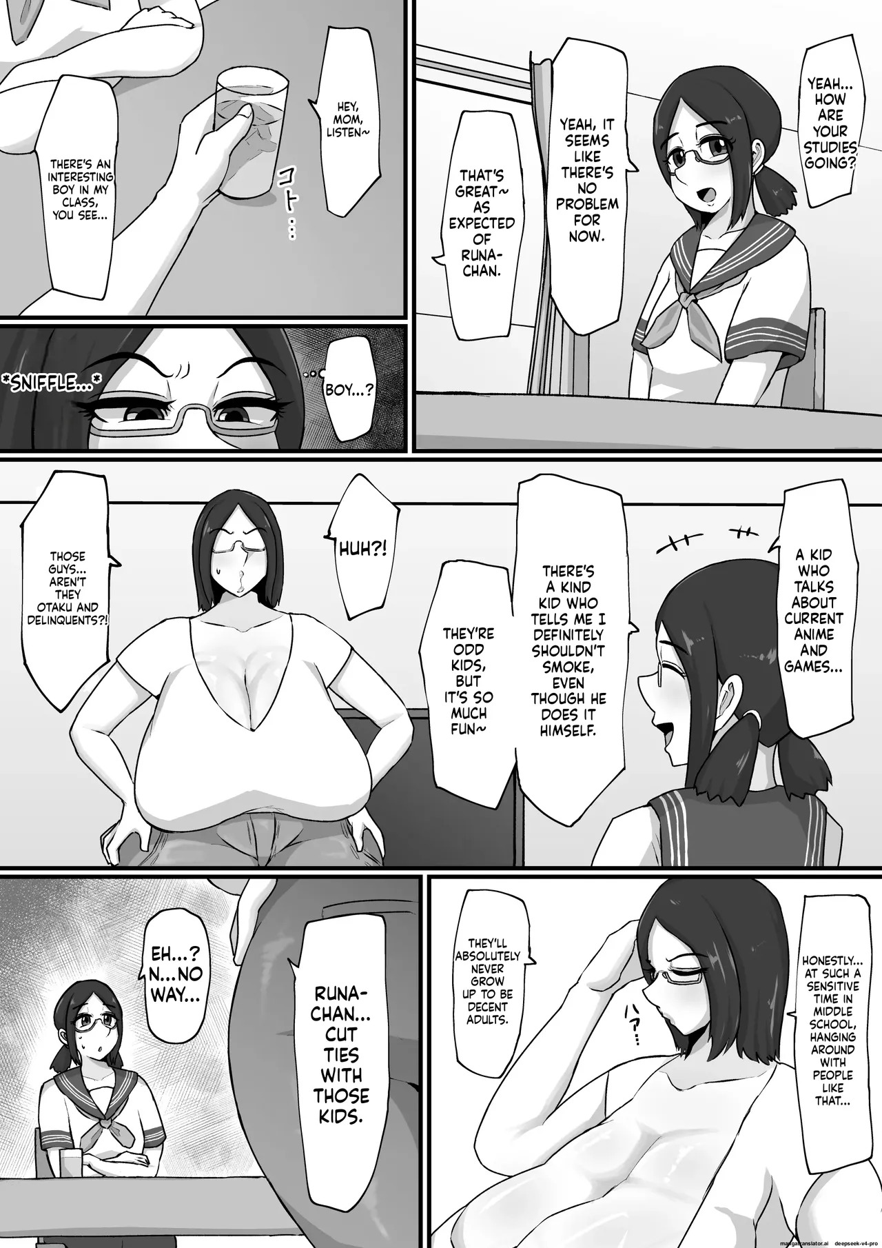 My Daughter Saw It!! The Lewd Sex of a Masturbation-Obsessed, Education-Obsessed Mom page 3 full
