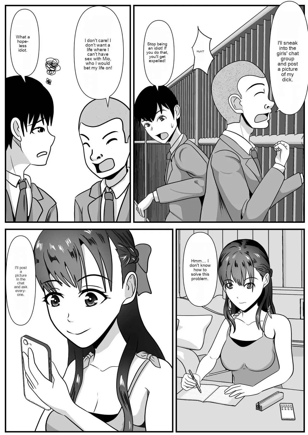 Suki na Joshi ga Hentai Yuujin ni Kuwareta page 5 full