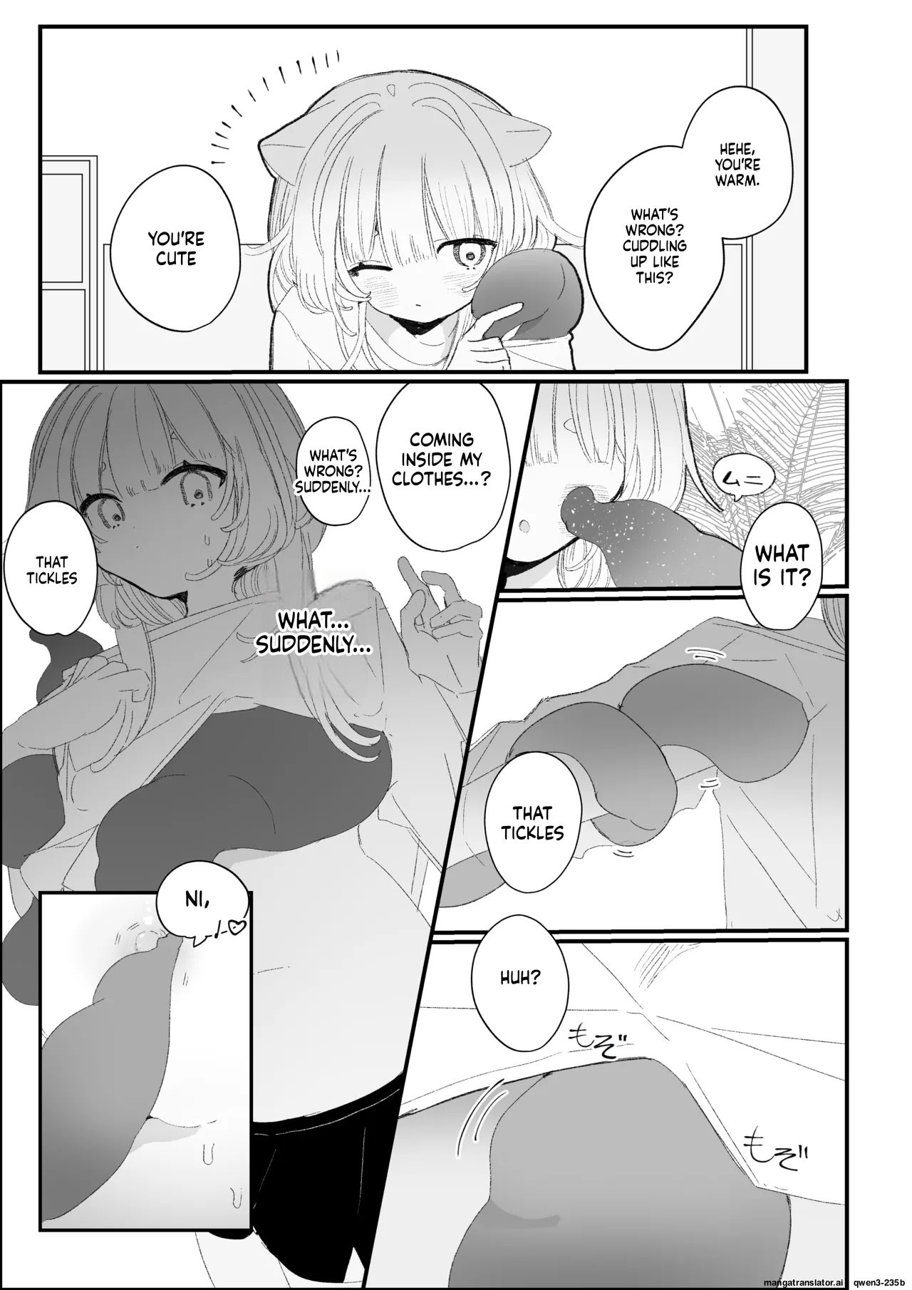 夜更かし触手えっち –猫っ毛学生が触手とあまあまえっちをするお話− page 6 full