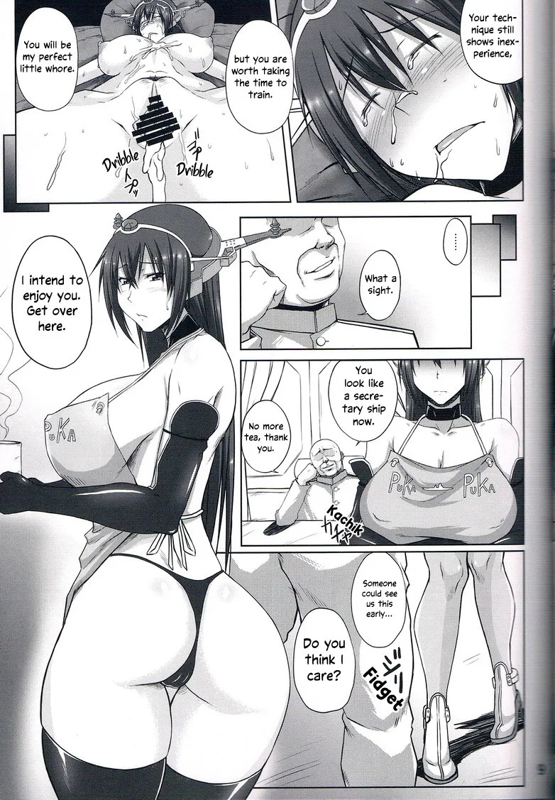 Senkan Nagato Inranka Kaishuu | Battleship Nagato's Naughty Refitting page 8 full