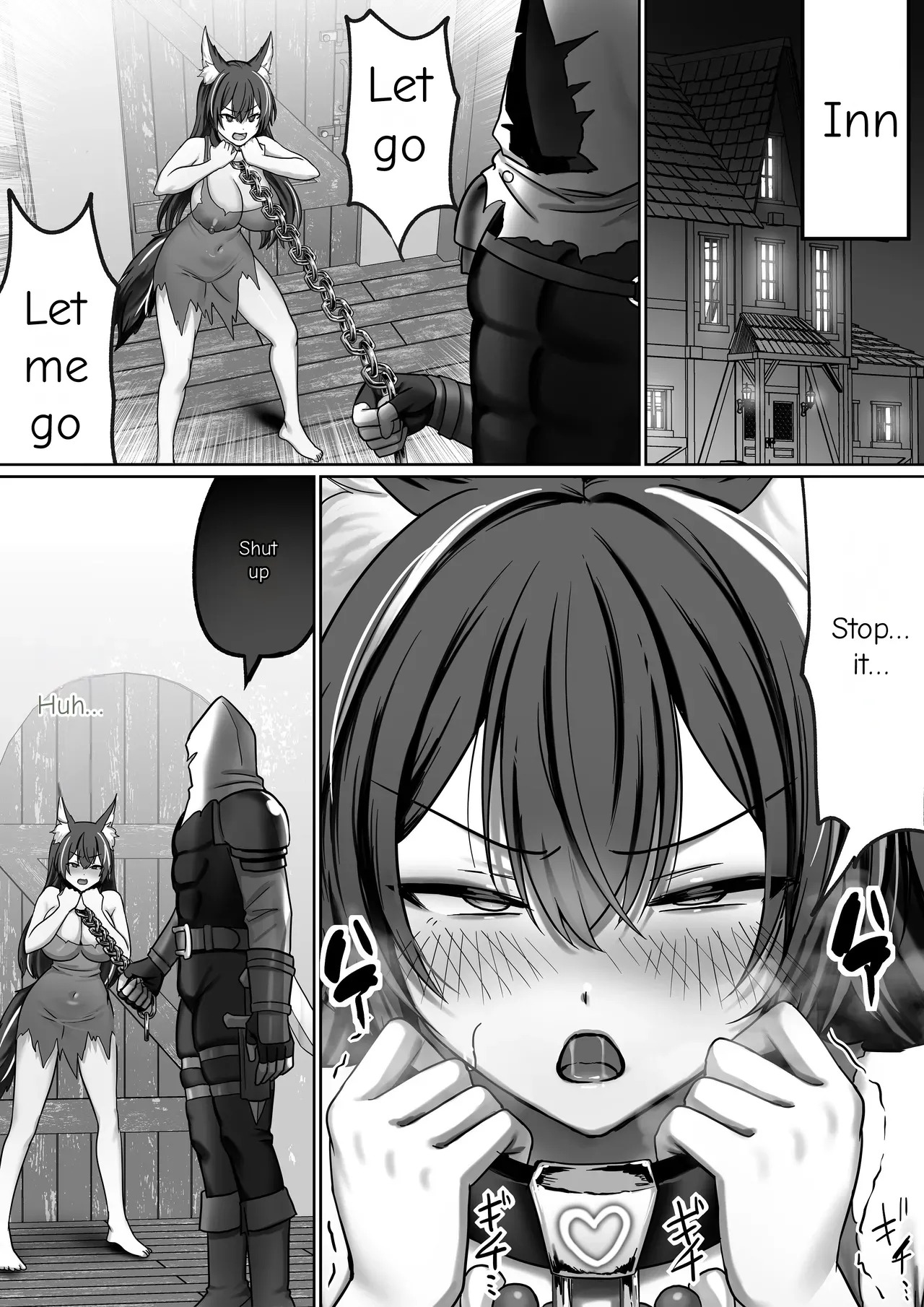 Until the Big-Breasted Wolf Girl Starts Moving Her Hips on Her Own page 4 full