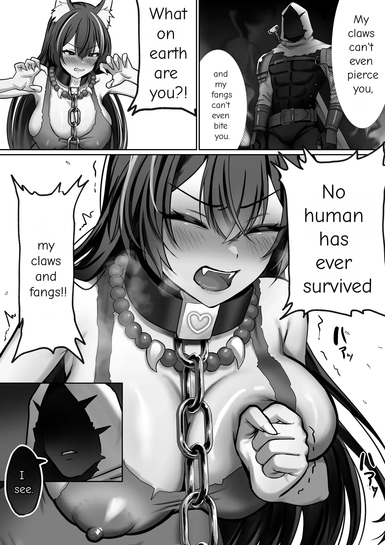 Until the Big-Breasted Wolf Girl Starts Moving Her Hips on Her Own page 6 full
