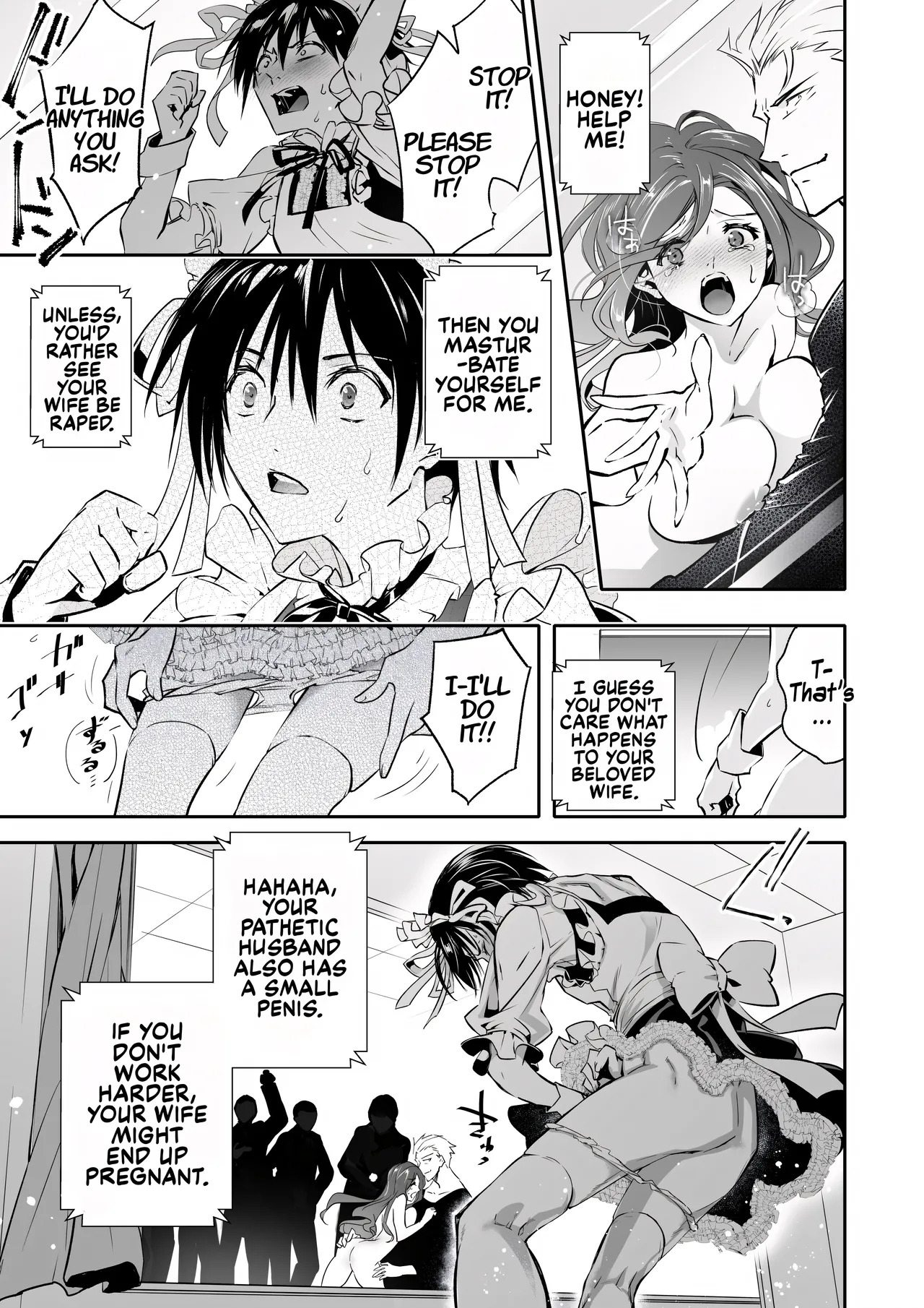 Mesu Ochi no Kashaku ~Tsuma o Netotta Otoko no Seitenka Maid ni Sareta Seinen~ | A Fallen Woman's Remorse ~A Young Man Turned Into a Sex-Changed Maid by the Man Who Stole His Wife~ page 8 full