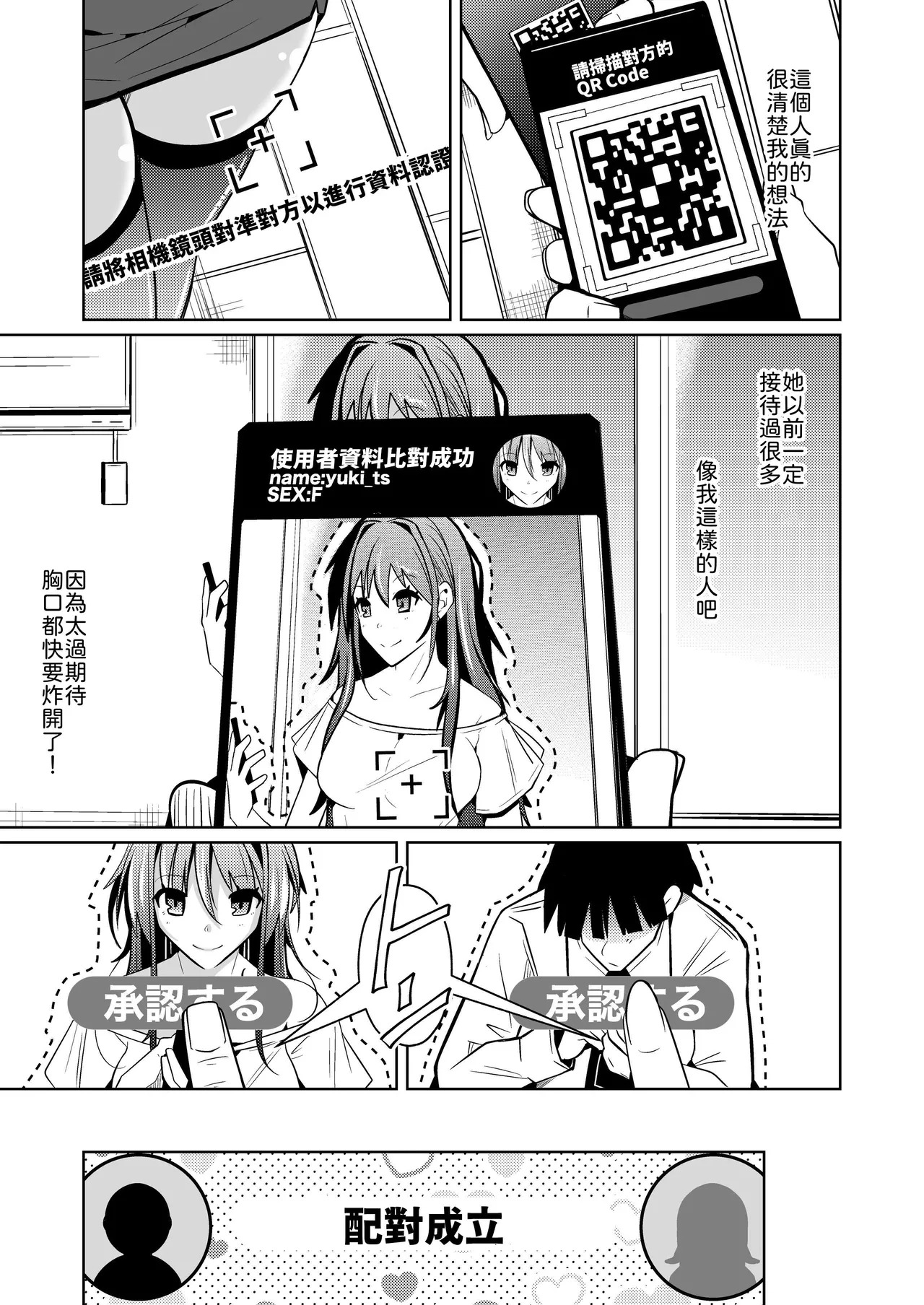 TS活 身体交換アプリで始めるTS活動！ page 7 full