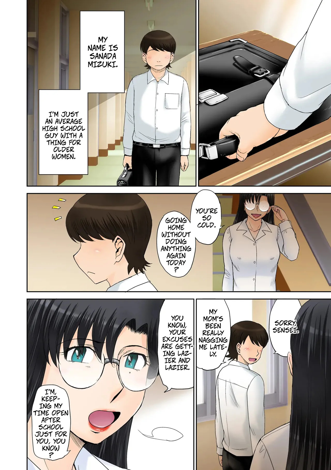 A Certian MILF Loving Man's Love Affair File 03 -- Toaru Jukujo Zuki Danshi no Love Hame Koukanroku File 03 page 3 full
