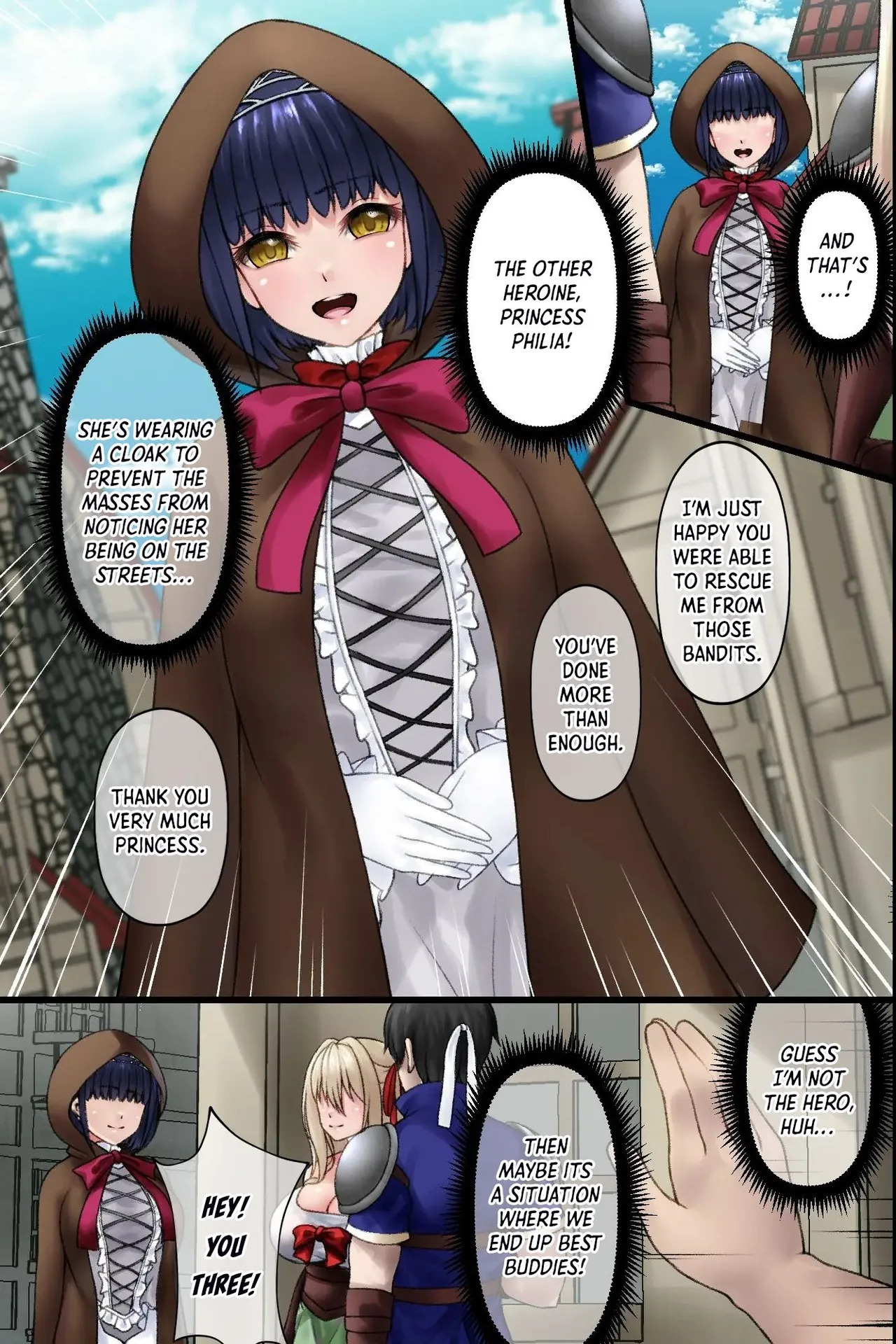 A Story About how I, an Unloved Incel, Reincarnated in Another World, Cucked the Hero and Knocked up all the Heroines in his Place page 9 full