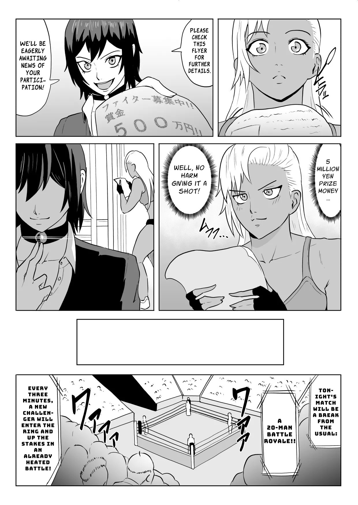 Golden Wolf Luna Kutsujoku ProWres 1 | Golden Wolf Luna: Humiliating Pro Wresting 1 page 4 full
